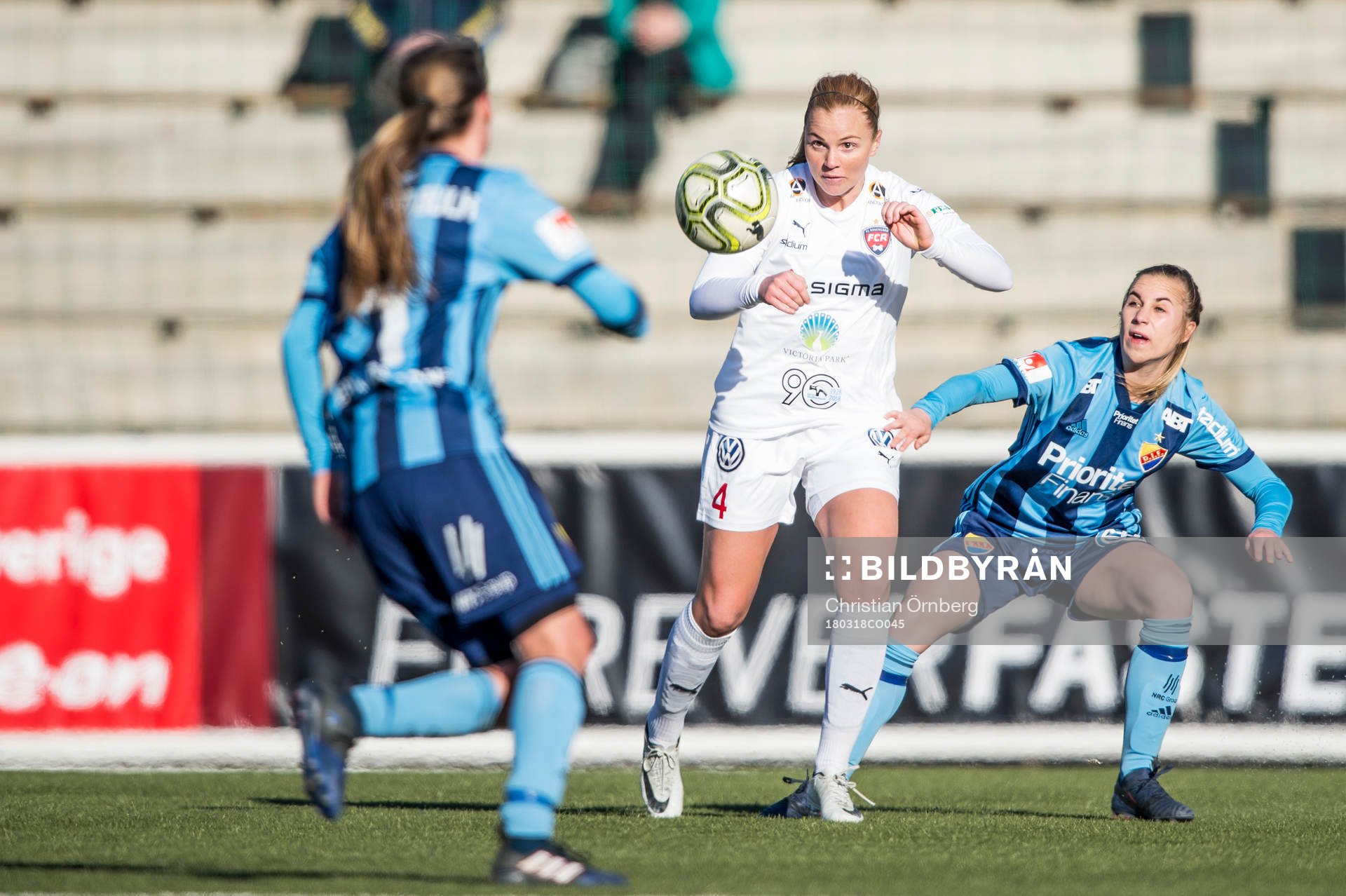 Rosengårds Glodis Perla Viggosdottir mot Djurgårdens