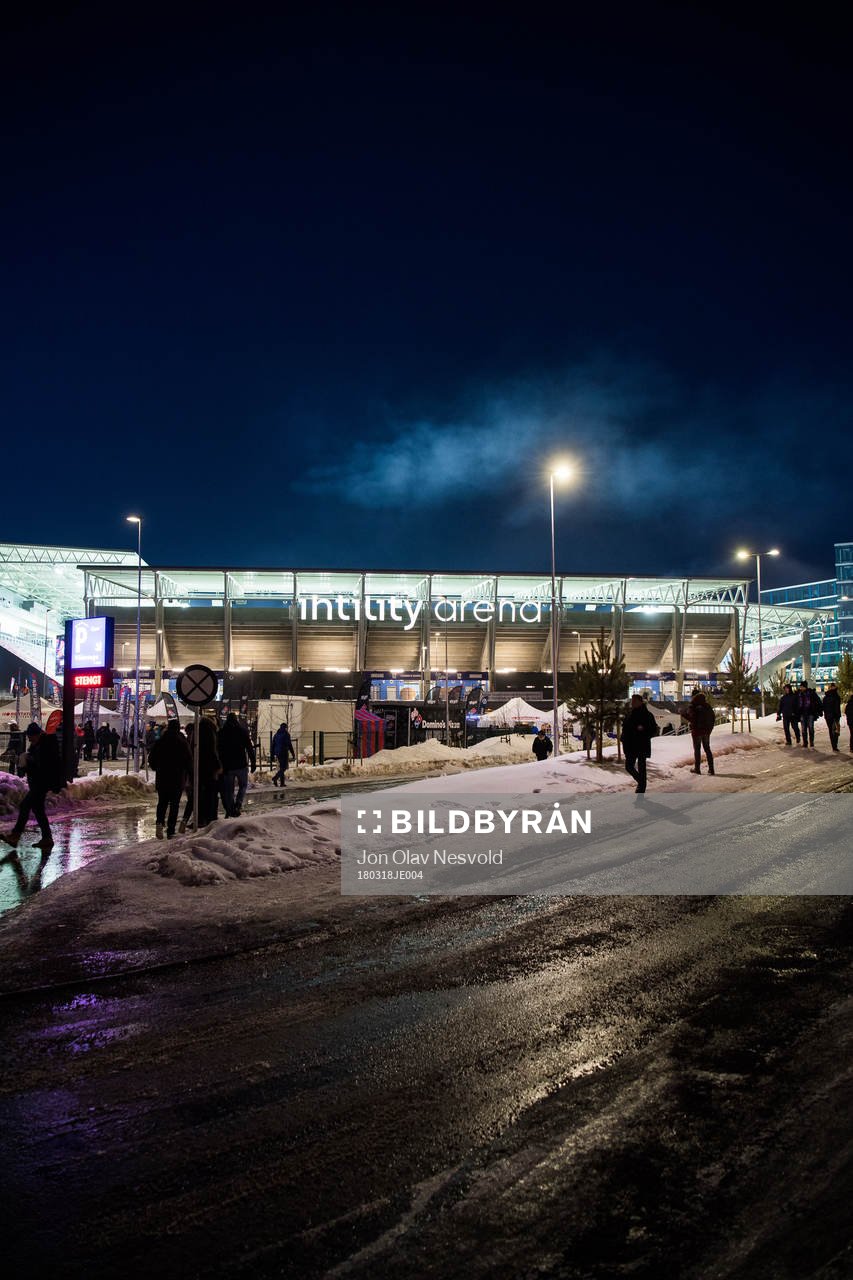 General exterior view of Intility Arena