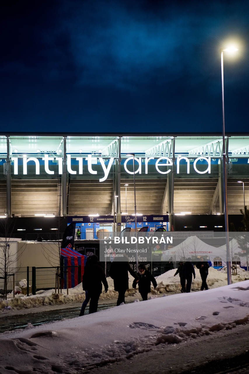 General exterior view of Intility Arena