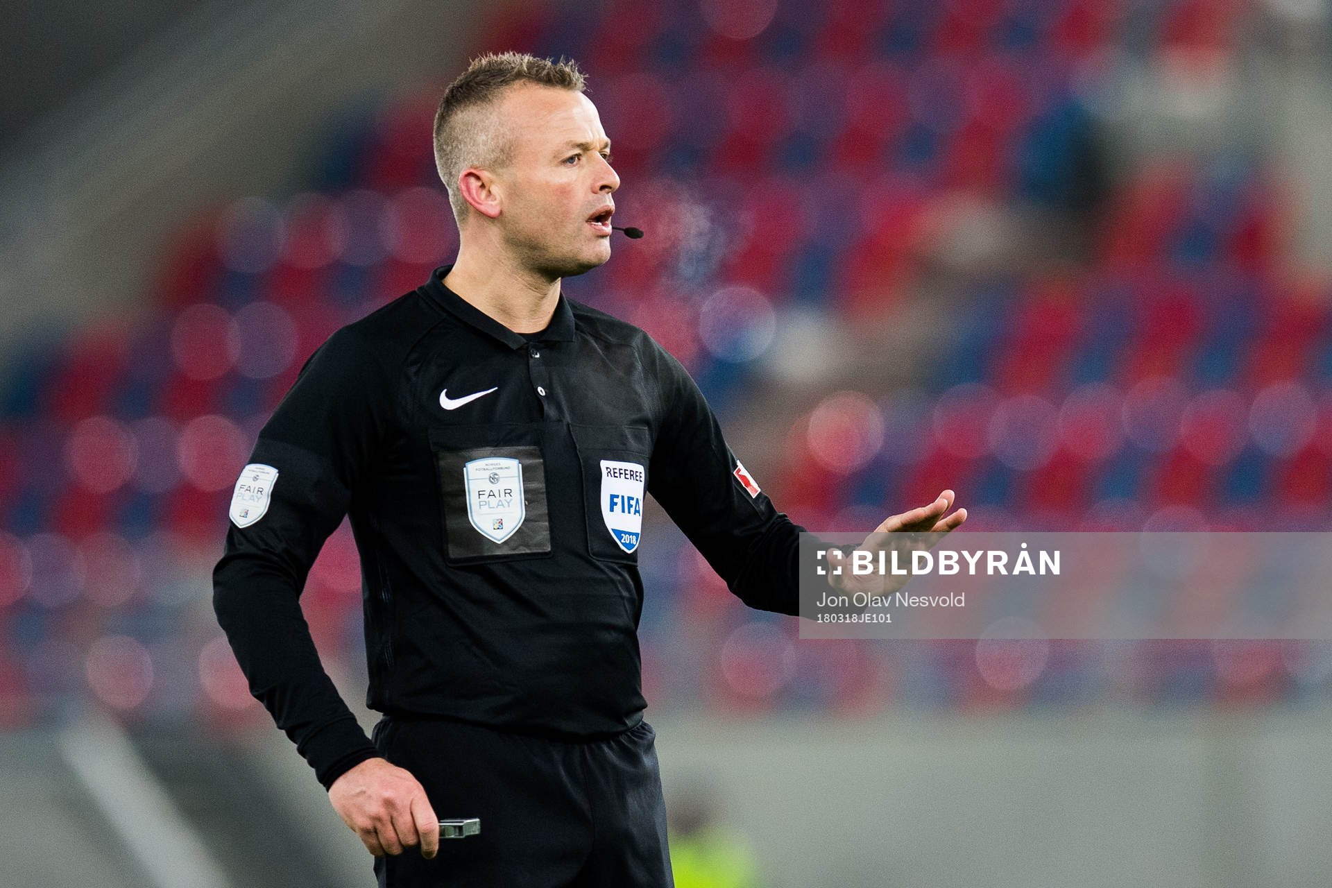 Svein Oddvar Moen, referee