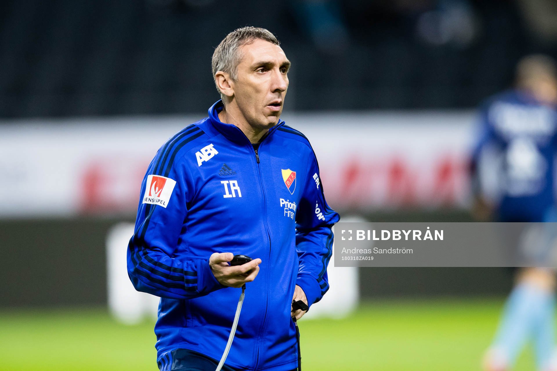 Djurgårdens assisterande tränare Ivan Ristic