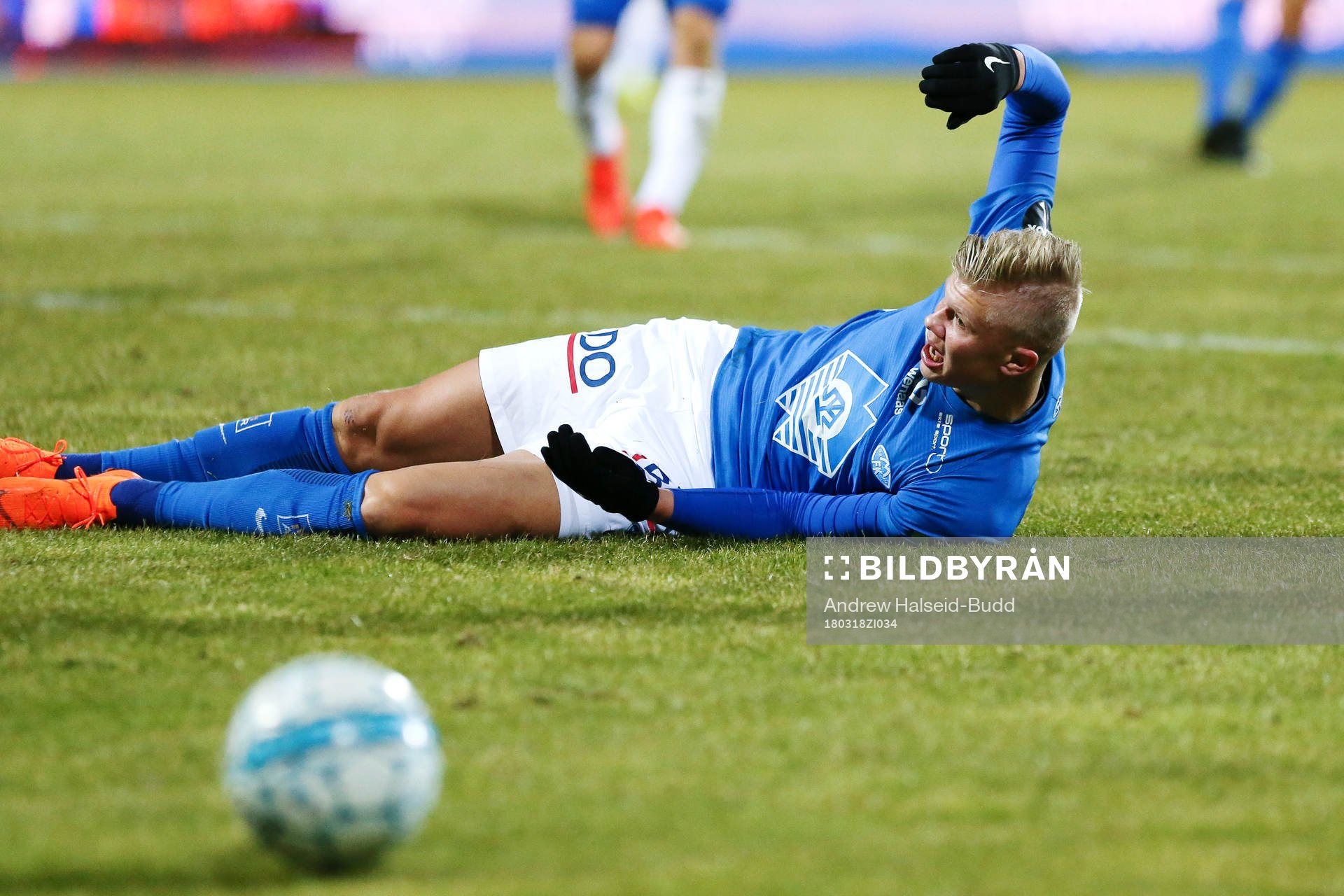 Erling Braut Haaland of Molde