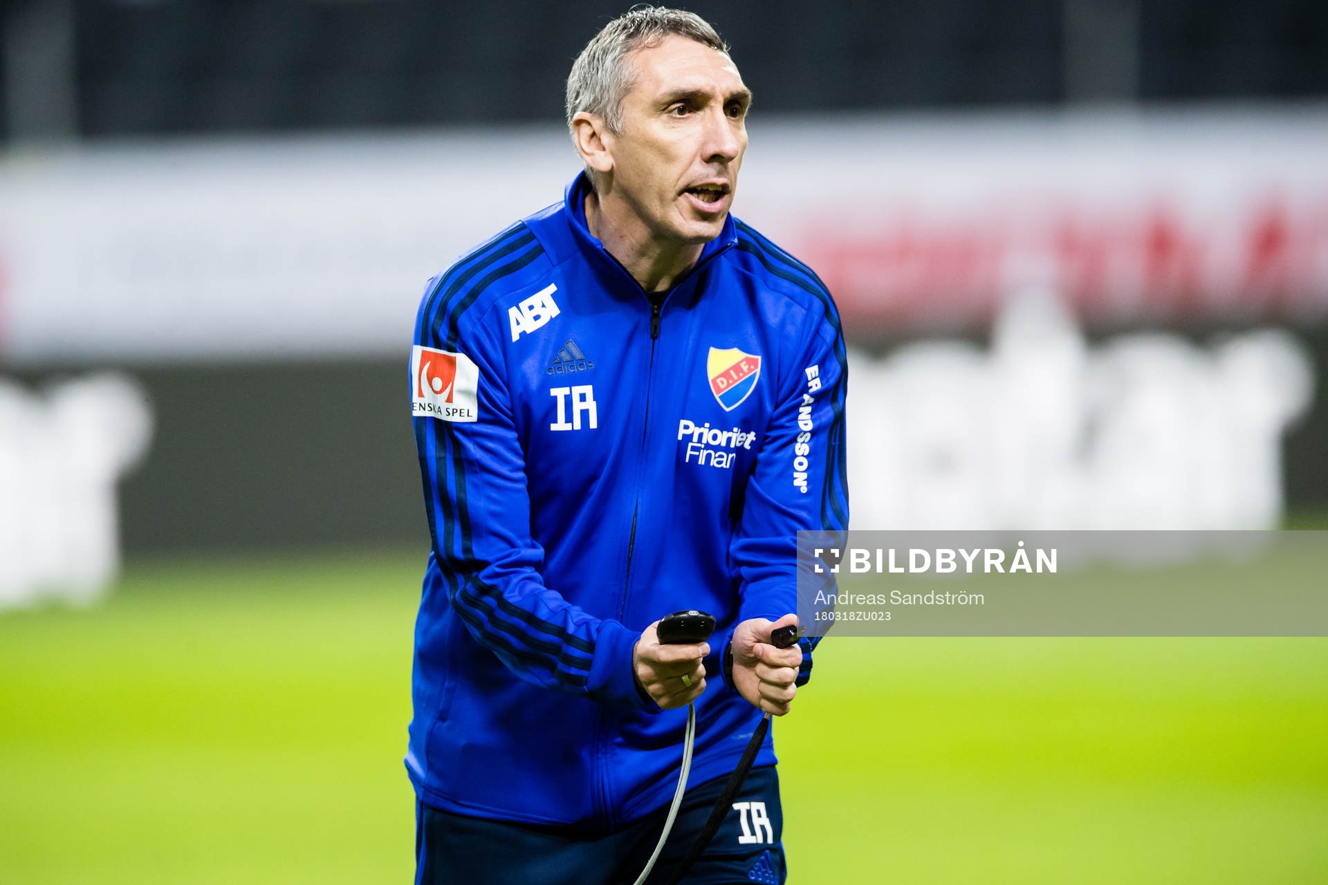 Djurgårdens assisterande tränare Ivan Ristic