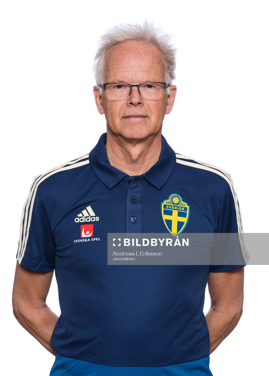 Anders Valentin, läkare för Sveriges fotbollslandslag
