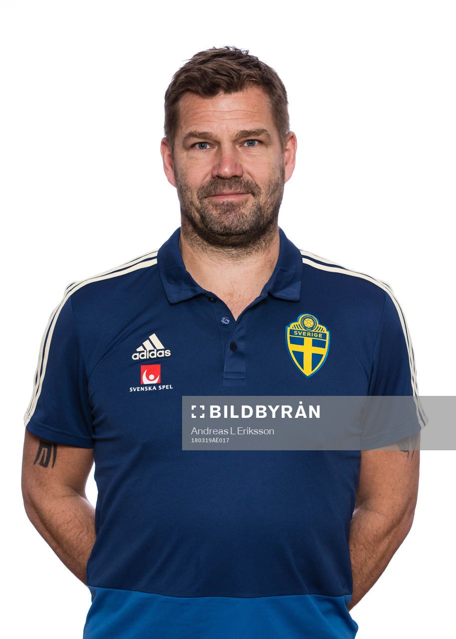 Roger Jacobsson, materialansvarig för Sveriges