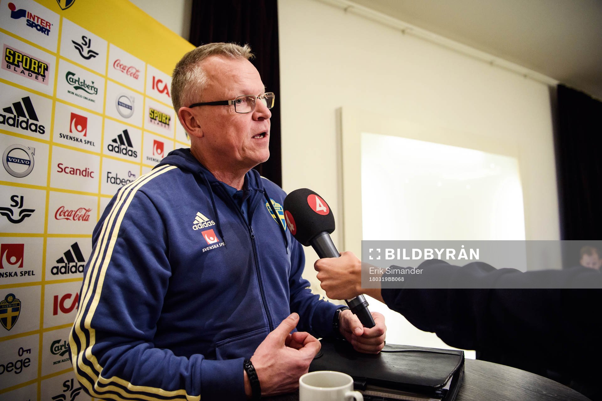 9 Sveriges förbundskapten Janne Andersson