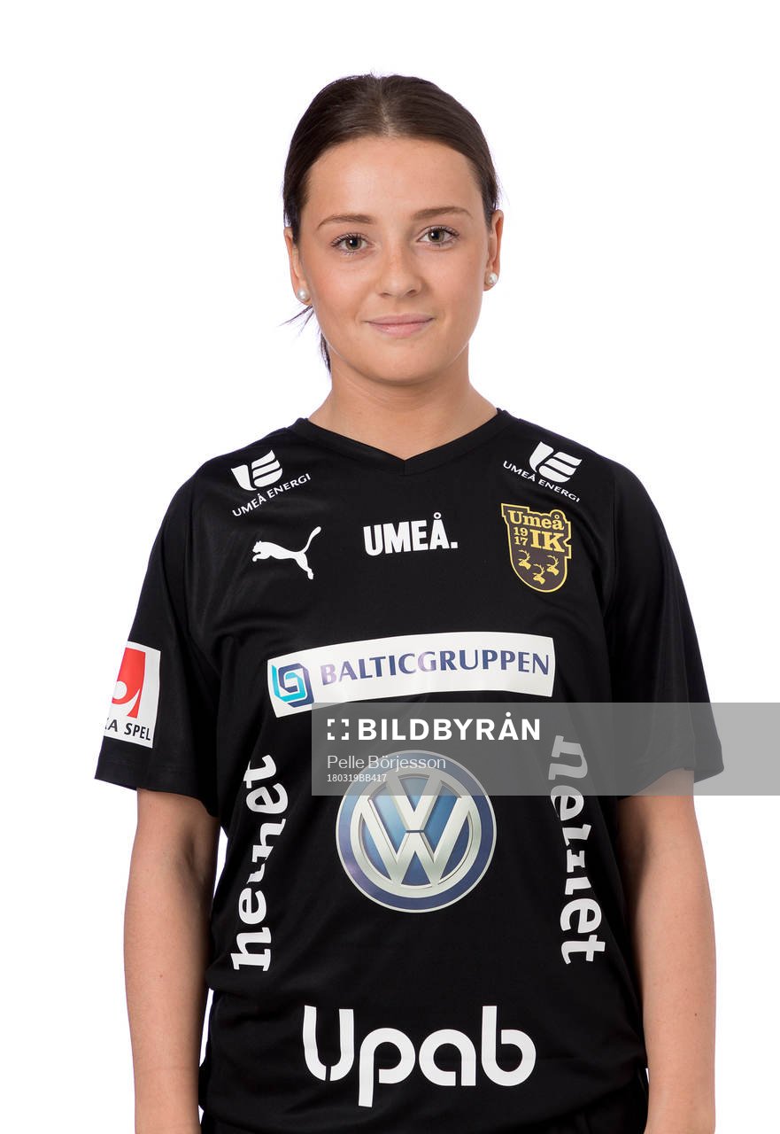 Umeås Frida Jonsson poserar för ett porträtt den 19 mars 2018 i Umeå.