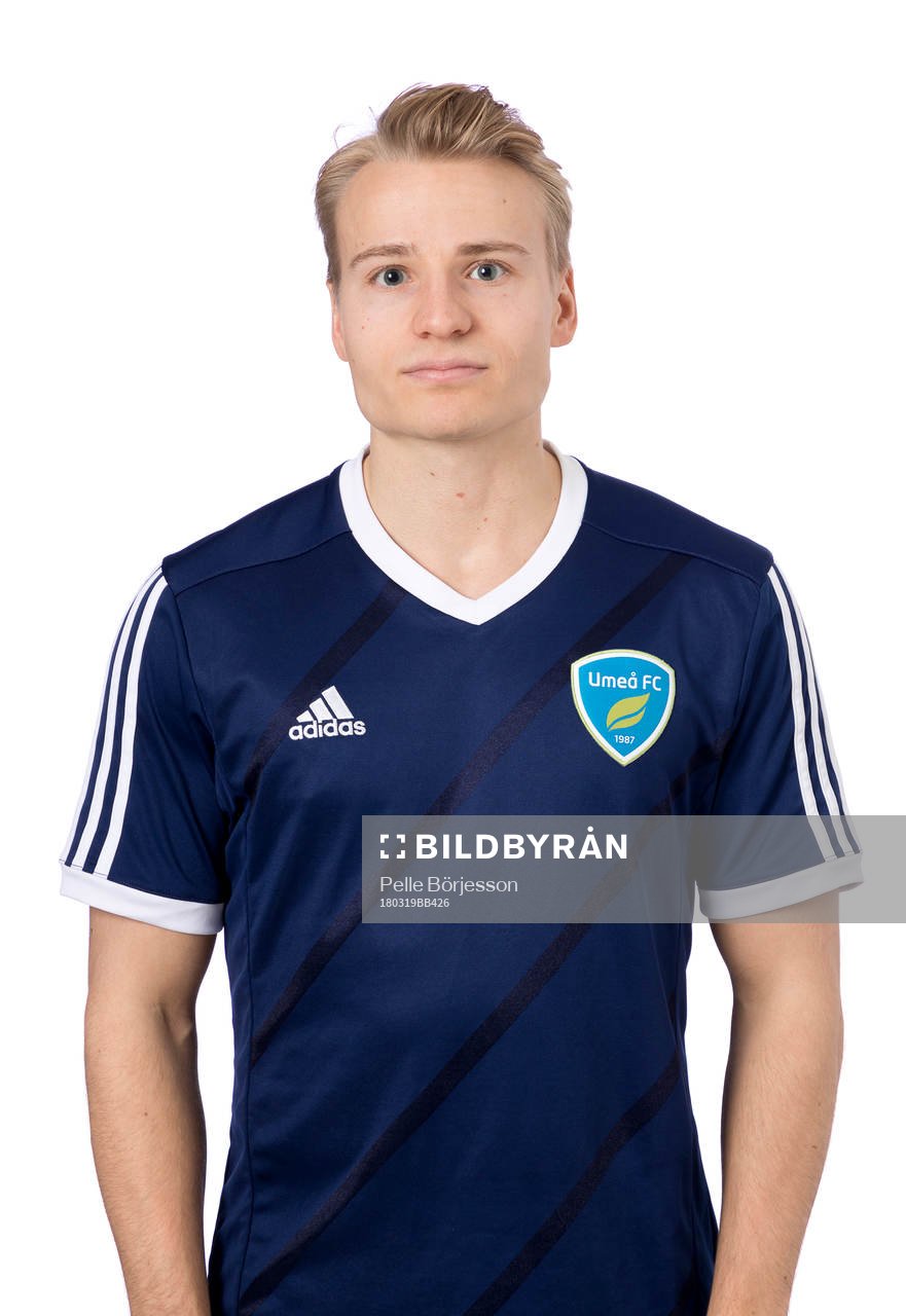 Umeås Henrik Millbert poserar för ett porträtt den 19 mars 2018 i Umeå.