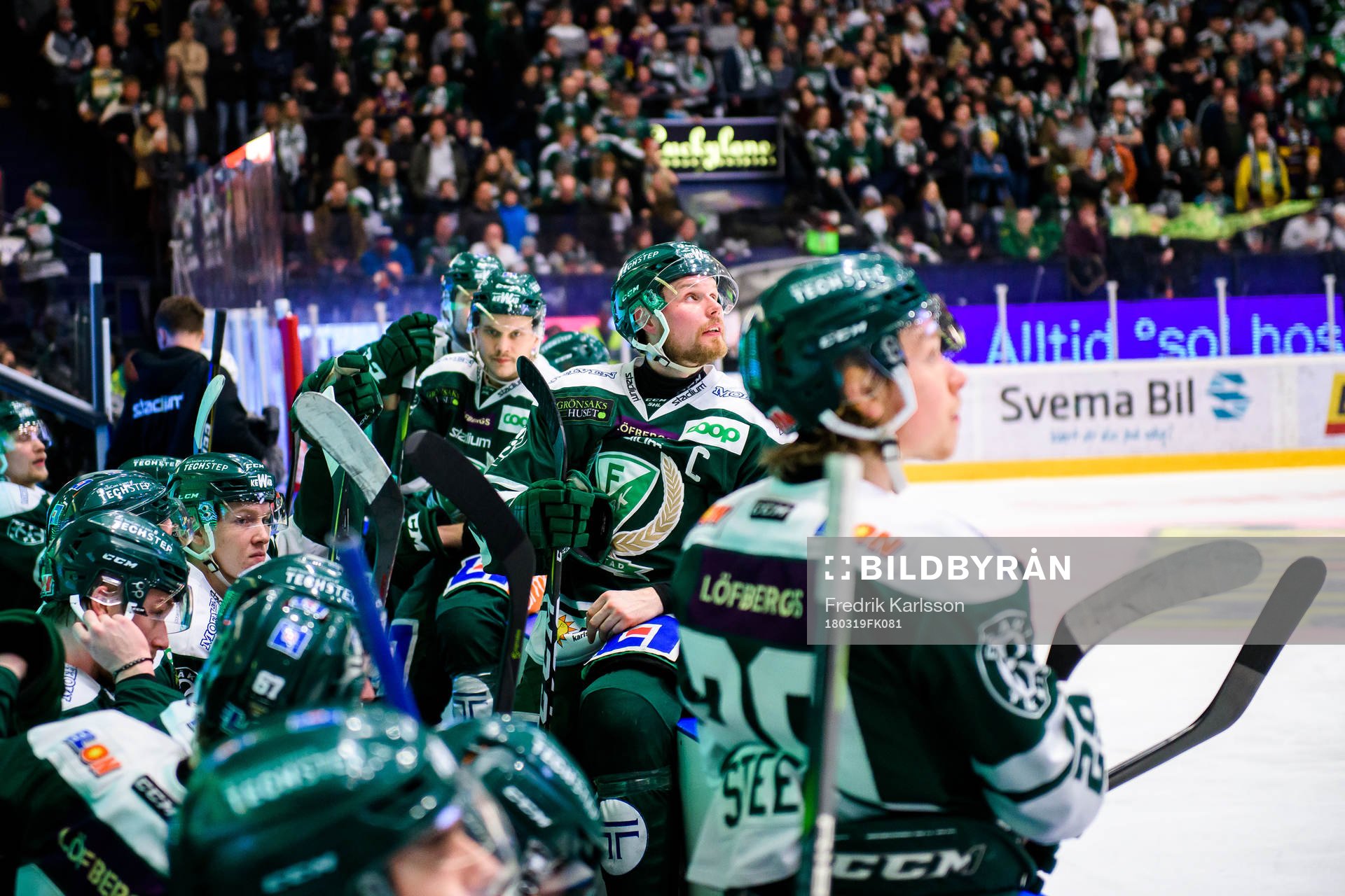 Färjestads spelare deppar