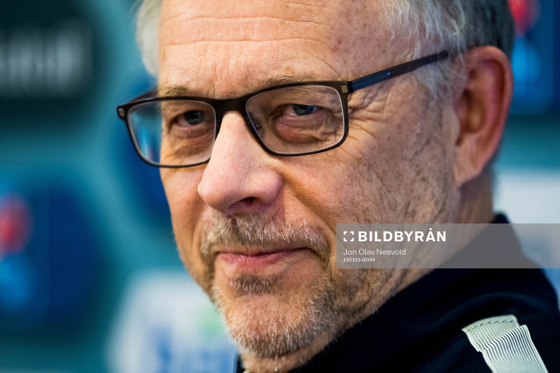 Lars Lagerbäck, head coach of Norway