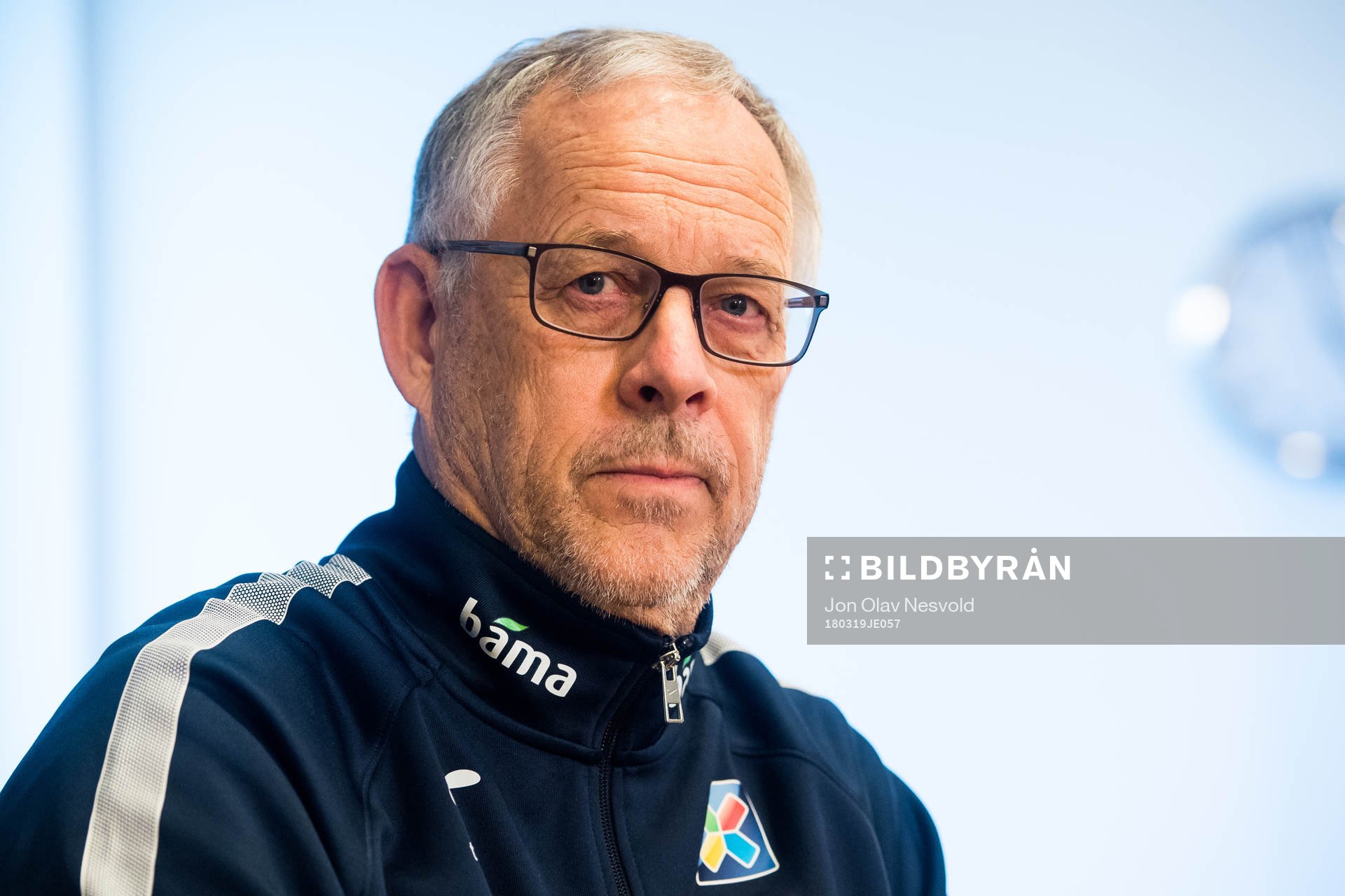 Lars Lagerbäck, head coach of Norway