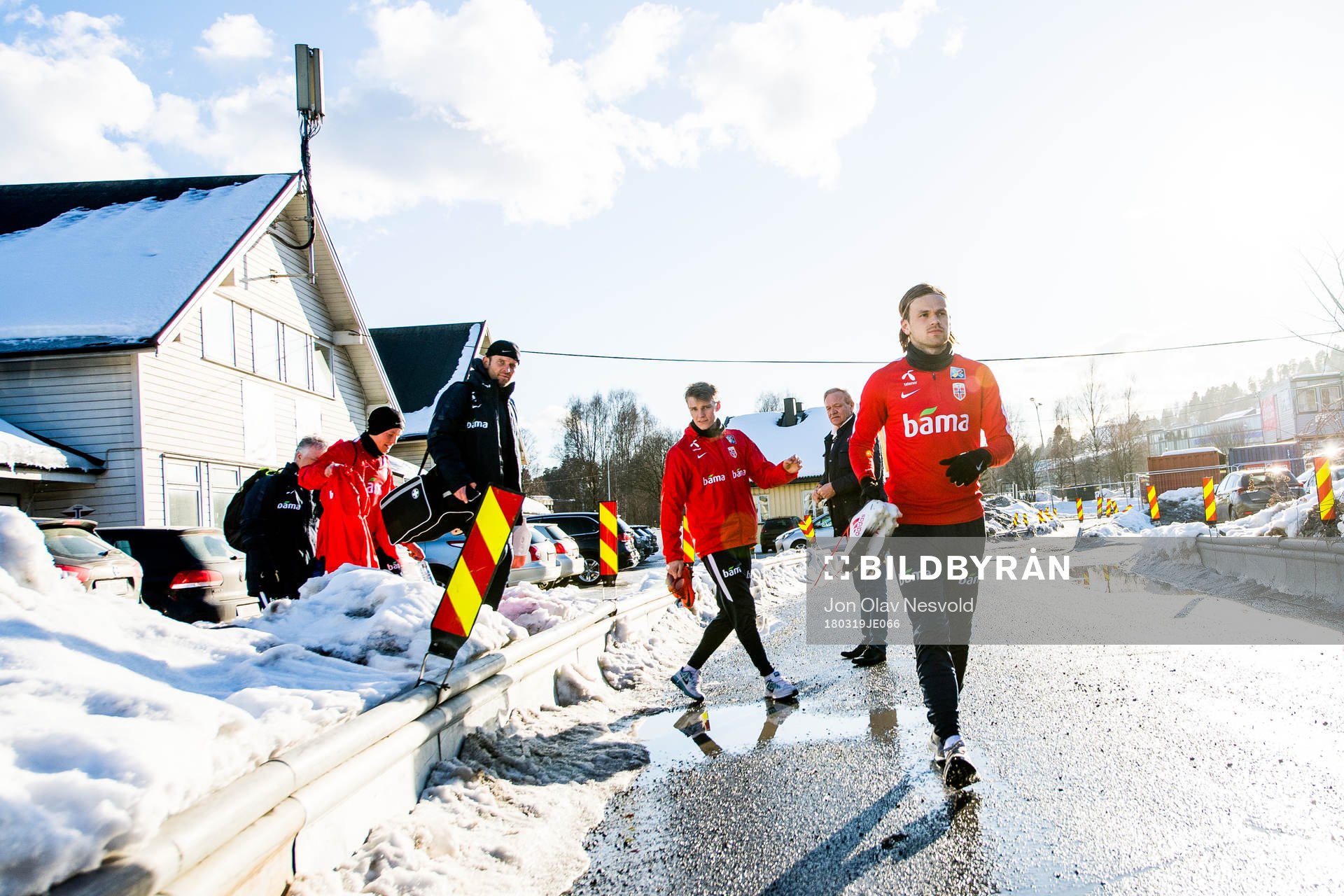 Martin Ødegaard and Iver Fossum of Norway