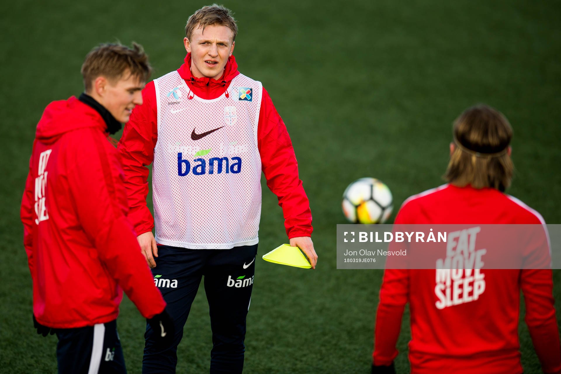 Martin Ødegaard, Mats Møller Dæhli and Iver Fossum of