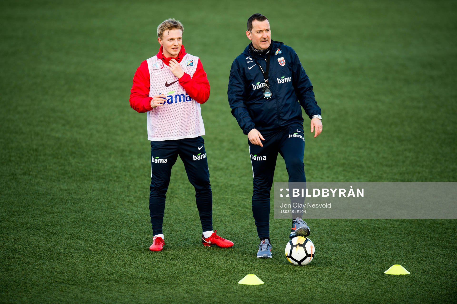 Mats Møller Dæhli of Norway and Per Joar Perry Hansen,