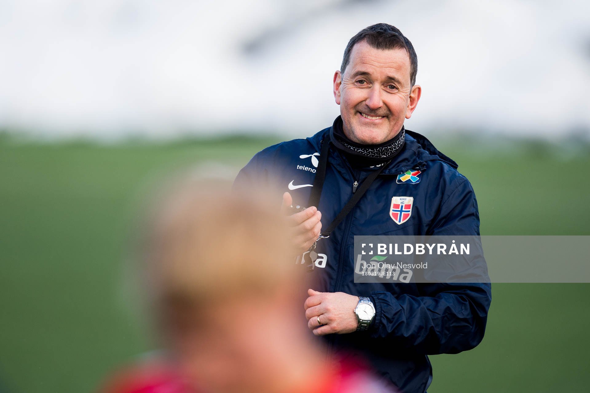 Per Joar Perry Hansen, assistant coach of Norway