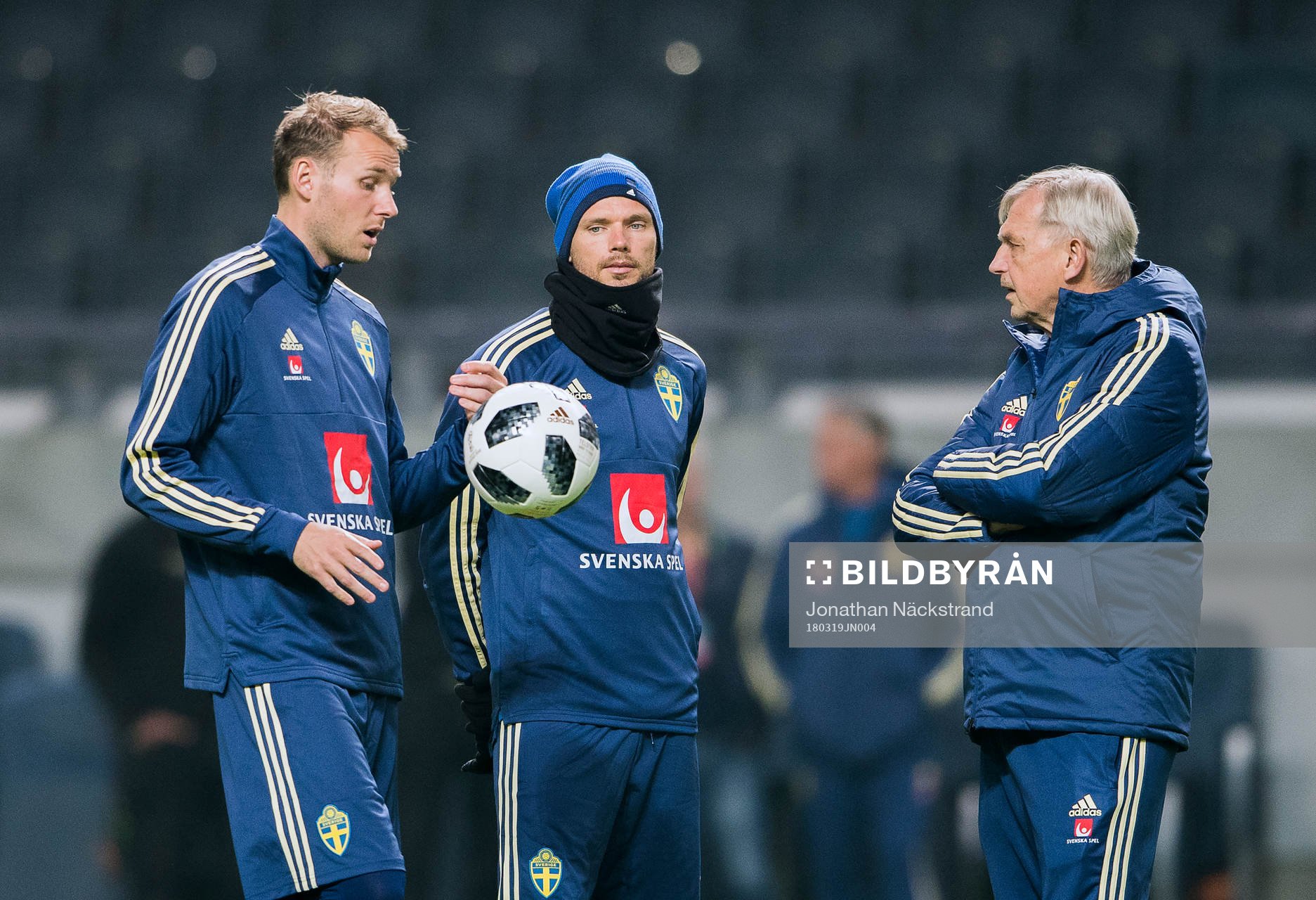 Sveriges Marcus Berg och Ola Toivonen