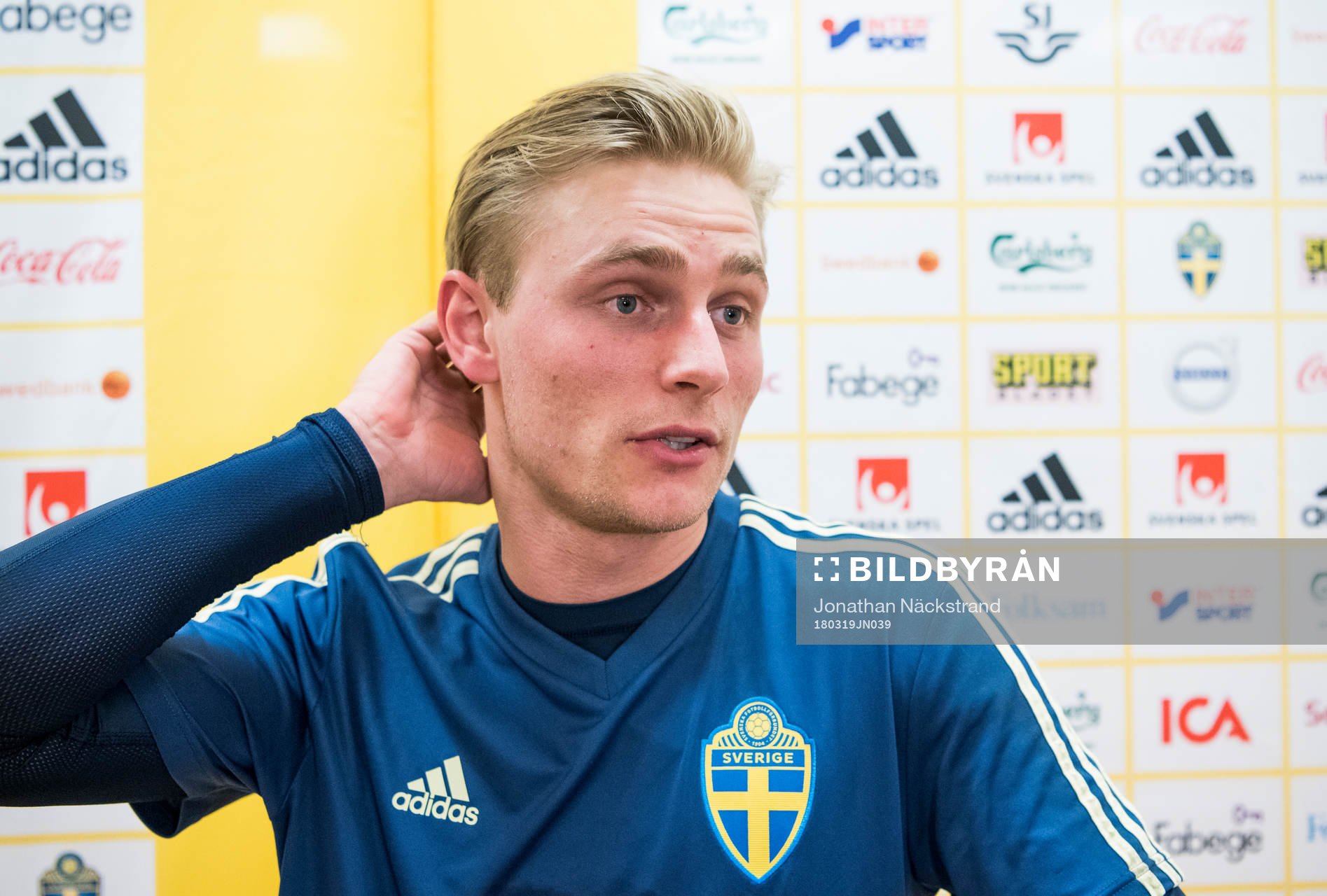 Sveriges målvakt Jacob Rinne