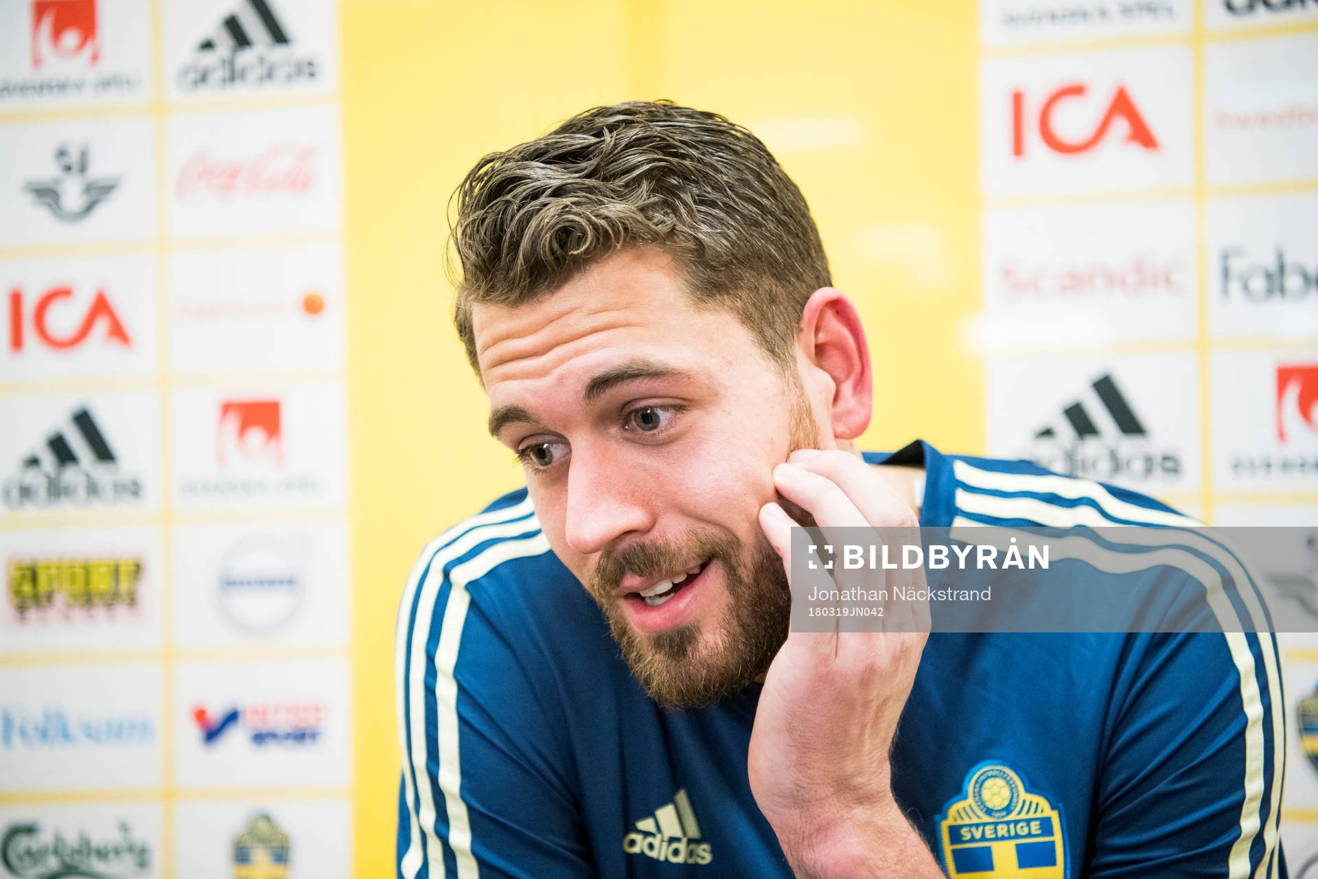 Sveriges målvakt Kristoffer Nordfeldt