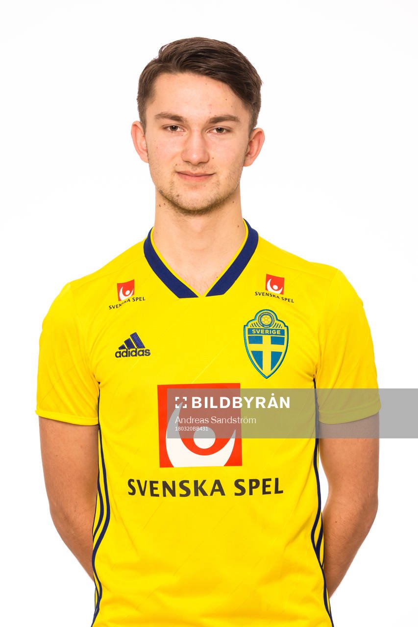 Måns Saebbö i P18/00-landslaget