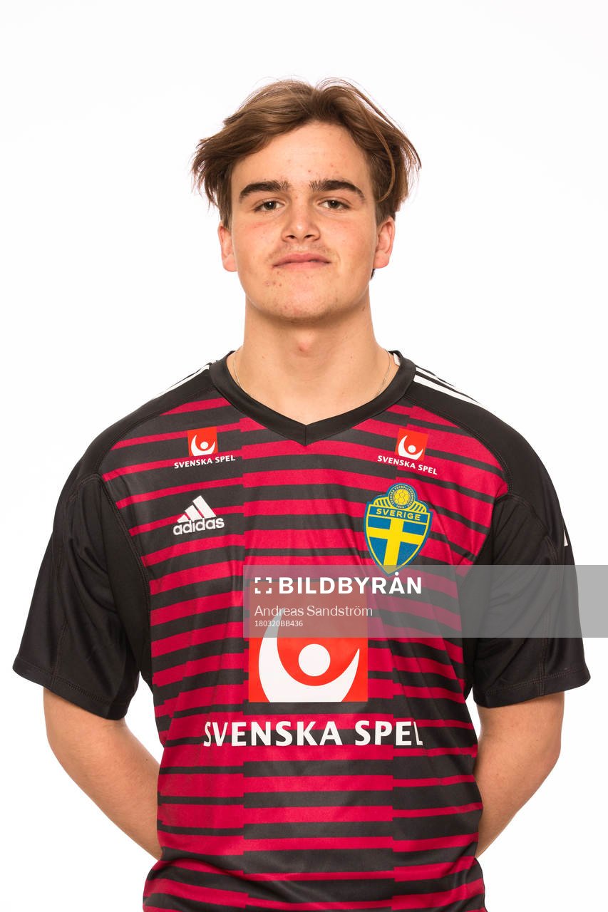 Måns Ingvarson i P18/00-landslaget