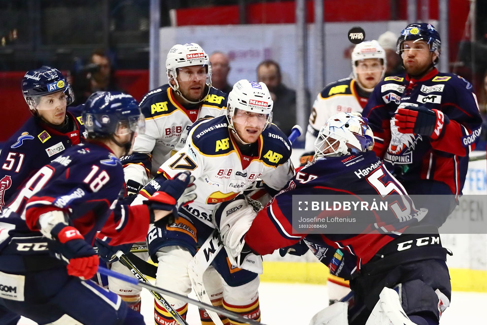 Djurgårdens Henrik Eriksson, Linköpings Derek Roy,