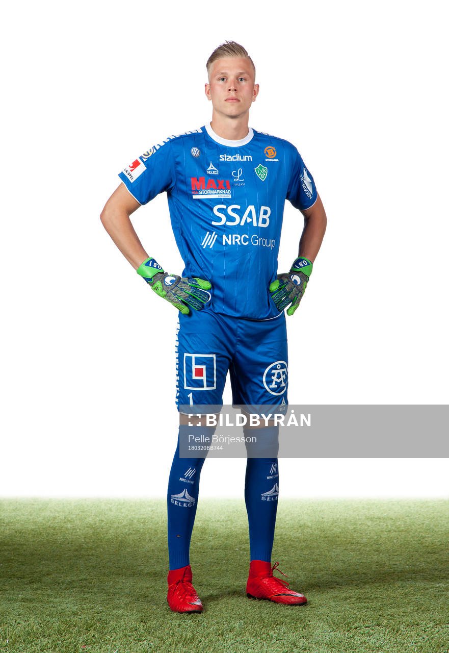 Brages målvakt Oliver Bergman