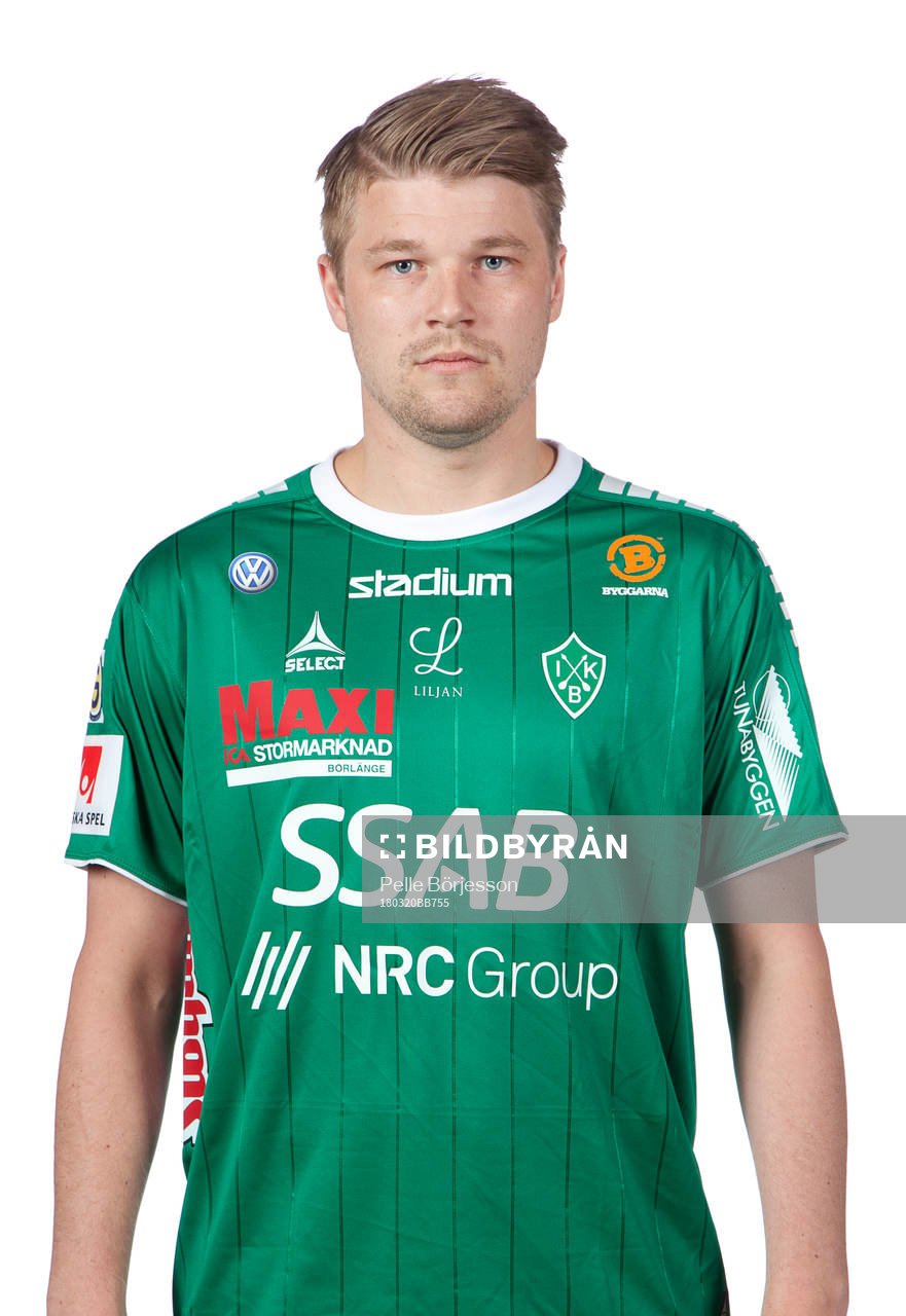 Brages Erik Nilsson poserar för ett porträtt den 20 mars 2018 i Borlänge.