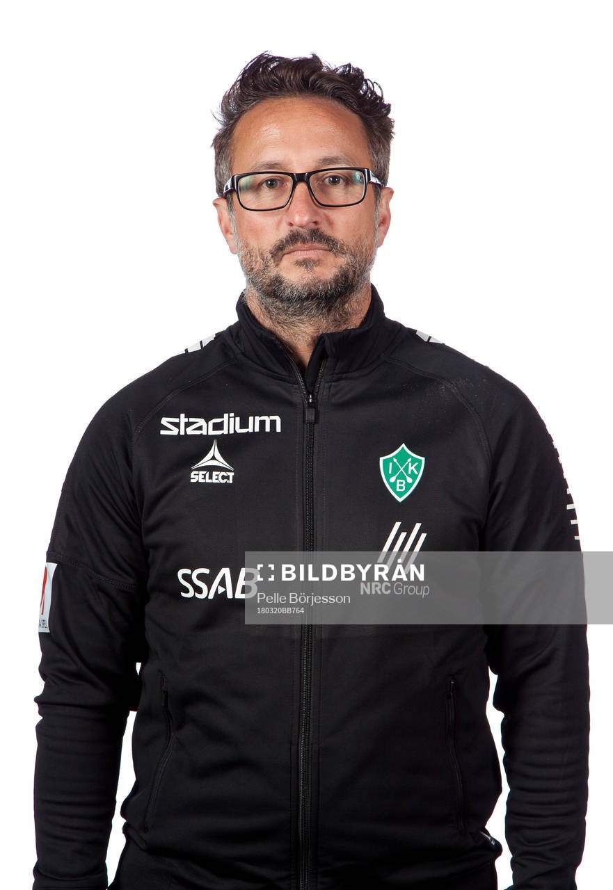 Brages assisterande tränare Bernhard Brcic