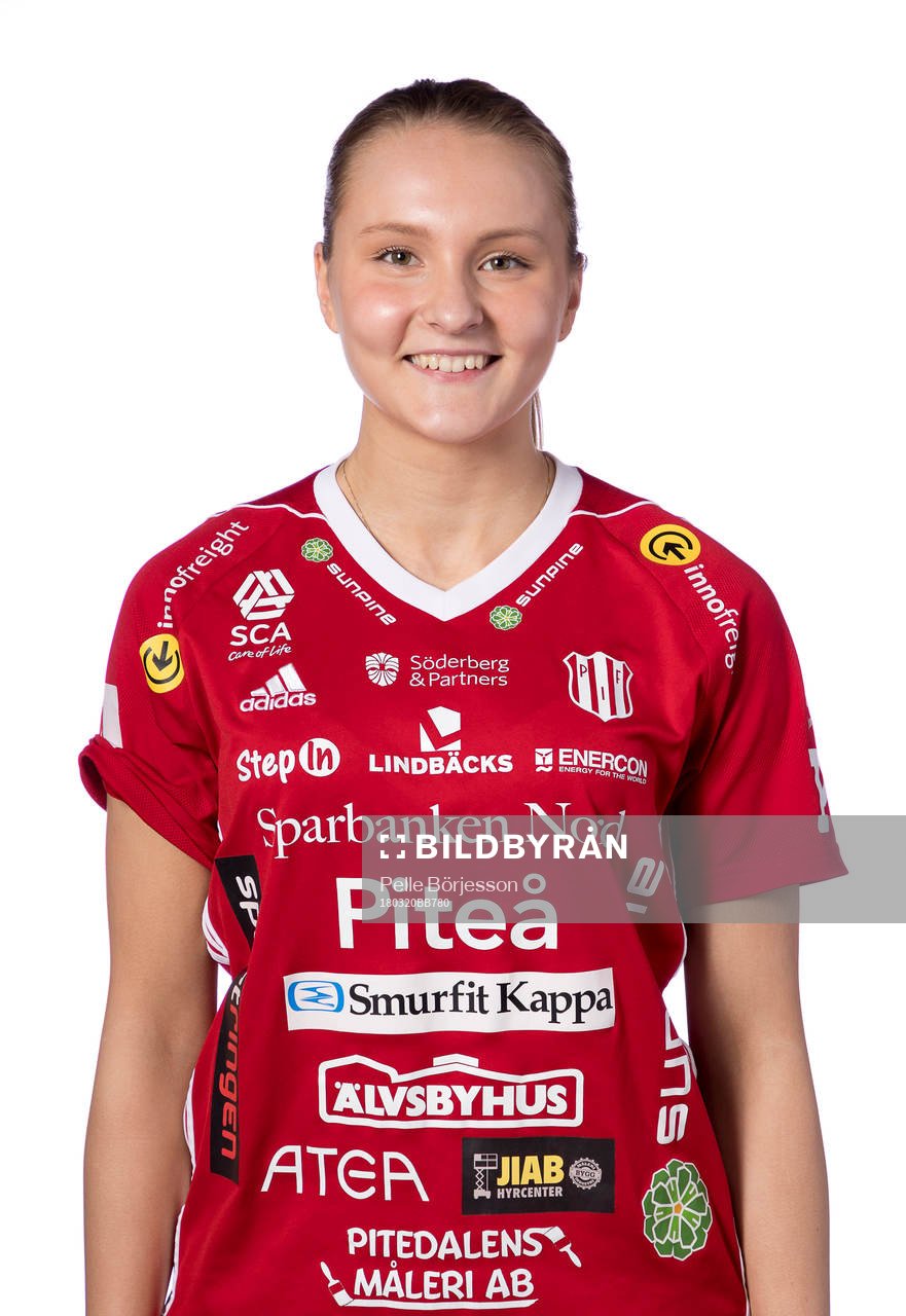 Piteås Johanna Antti poserar för ett porträtt den 20 mars 2018 i Piteå.