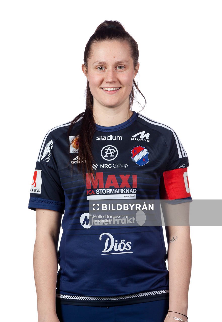 Kvarnsvedens Denise Sundberg poserar för ett porträtt den 20 mars 2018 i Borlänge.