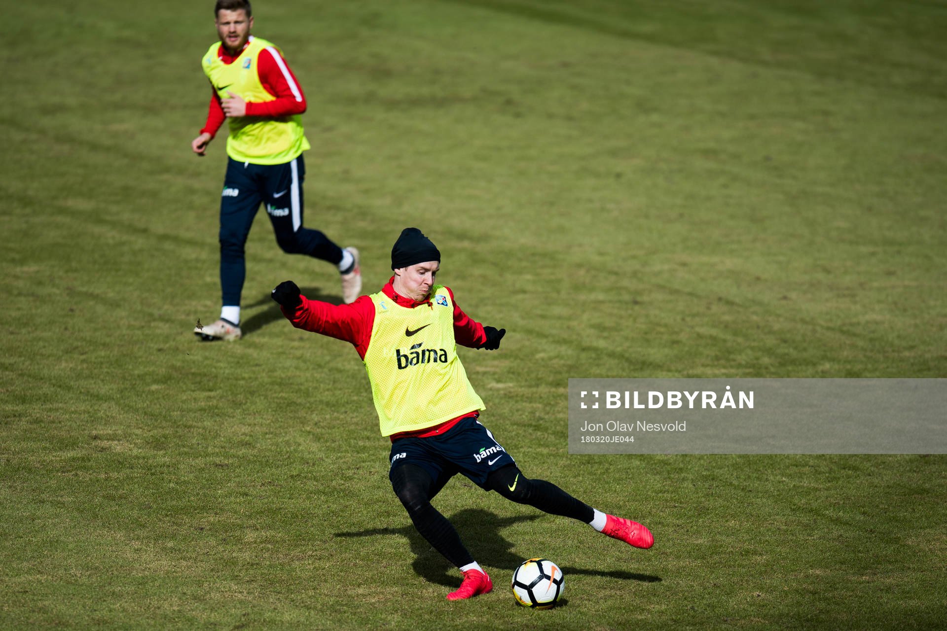 Fredrik Midtsjø and Stefan Johansen of Norway