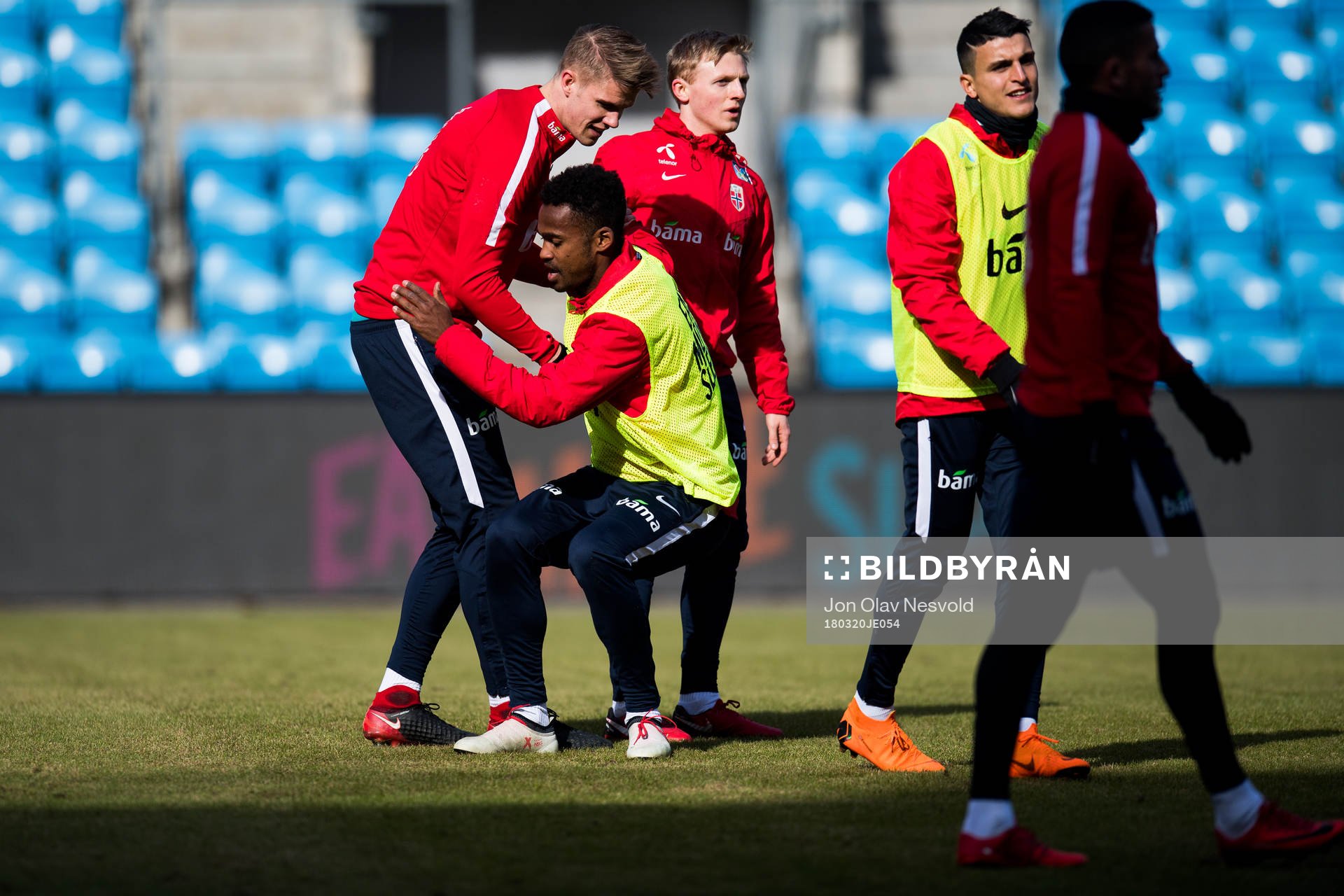 Kristoffer Ajer, Ola Kamara, Mats Møller Dæhli and