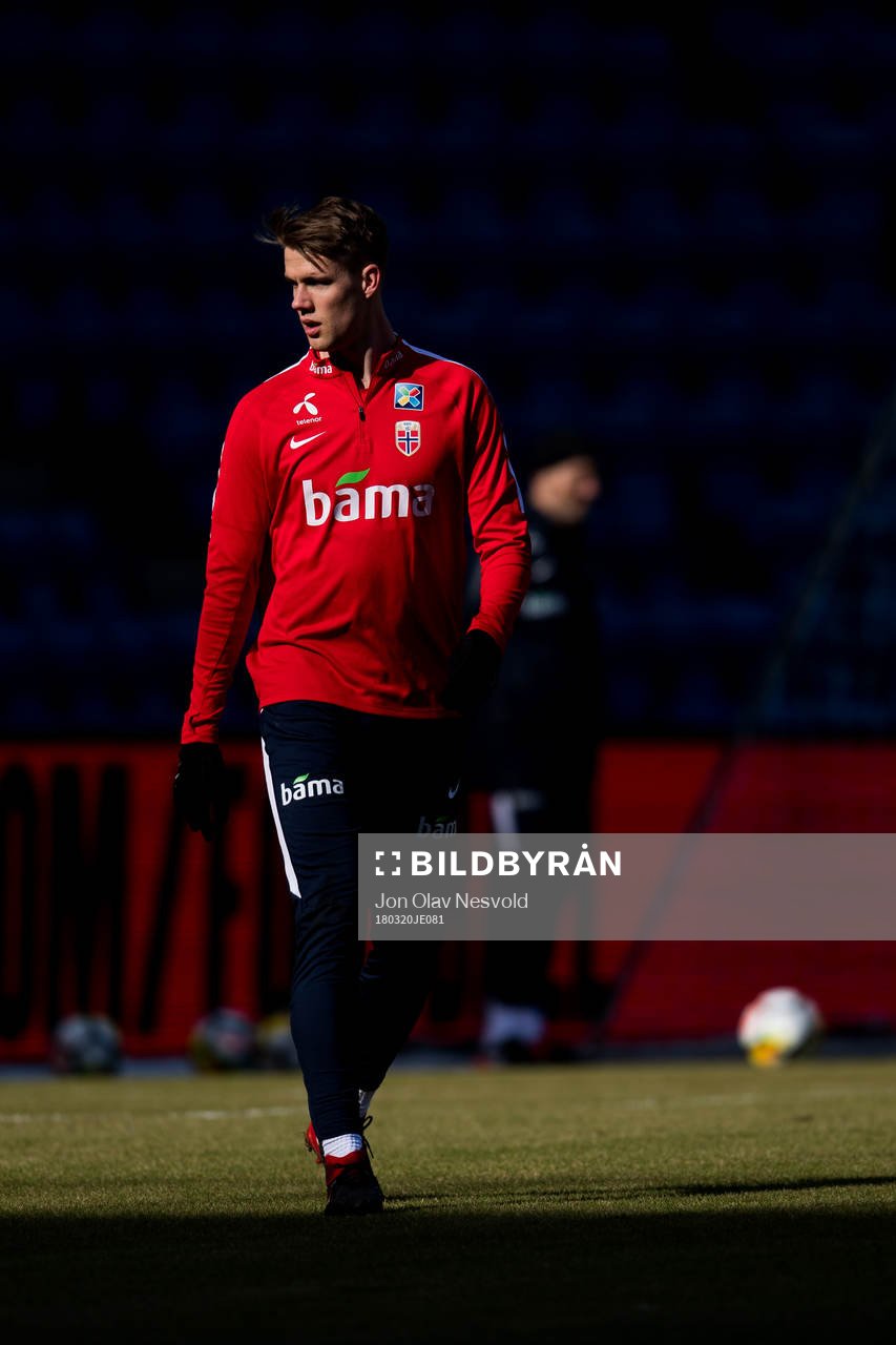 Kristoffer Ajer of Norway
