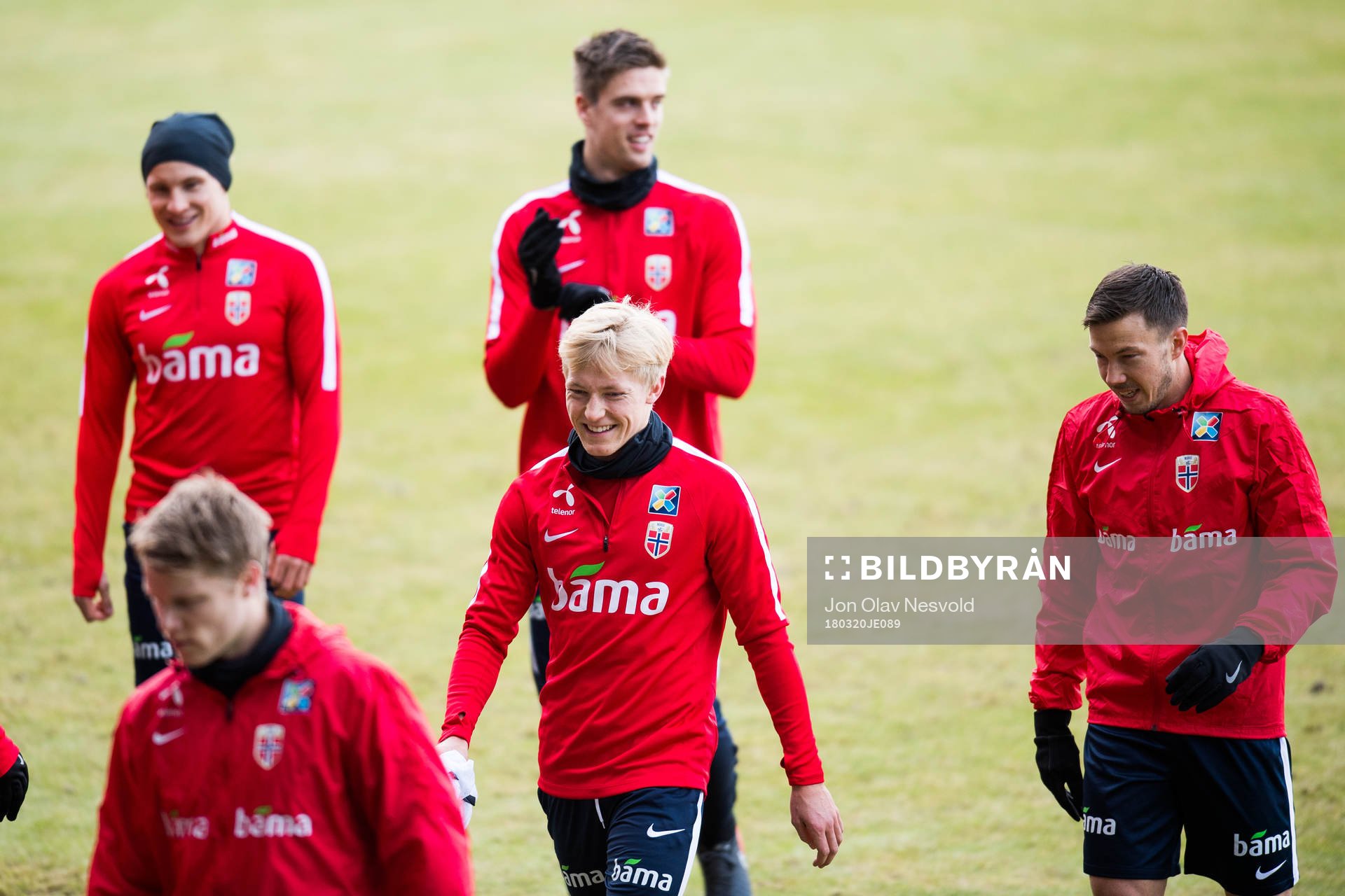 Jonas Svensson, Birger Meling, Markus Henriksen and Martin
