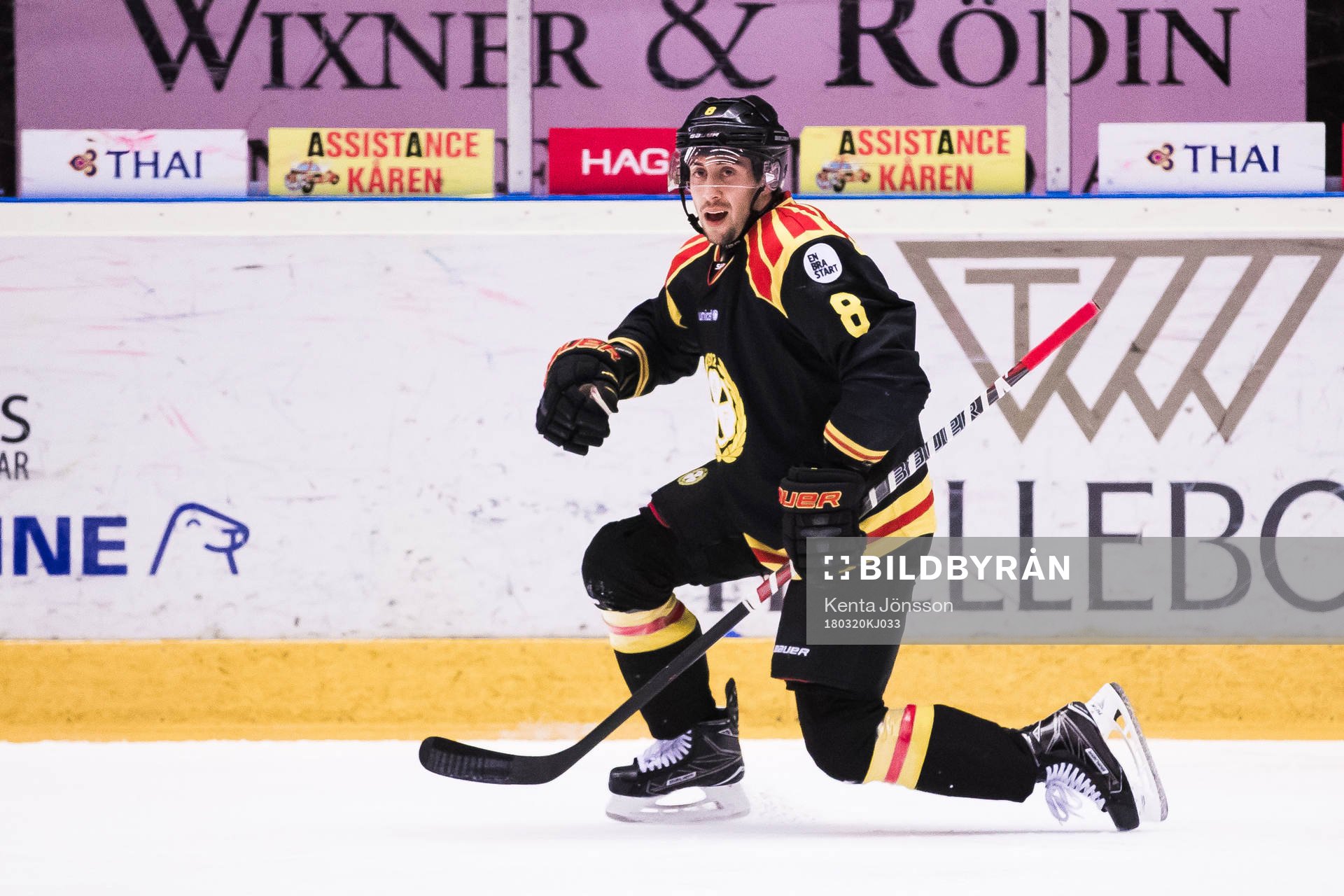 Brynäs Aaron Palushaj jublar