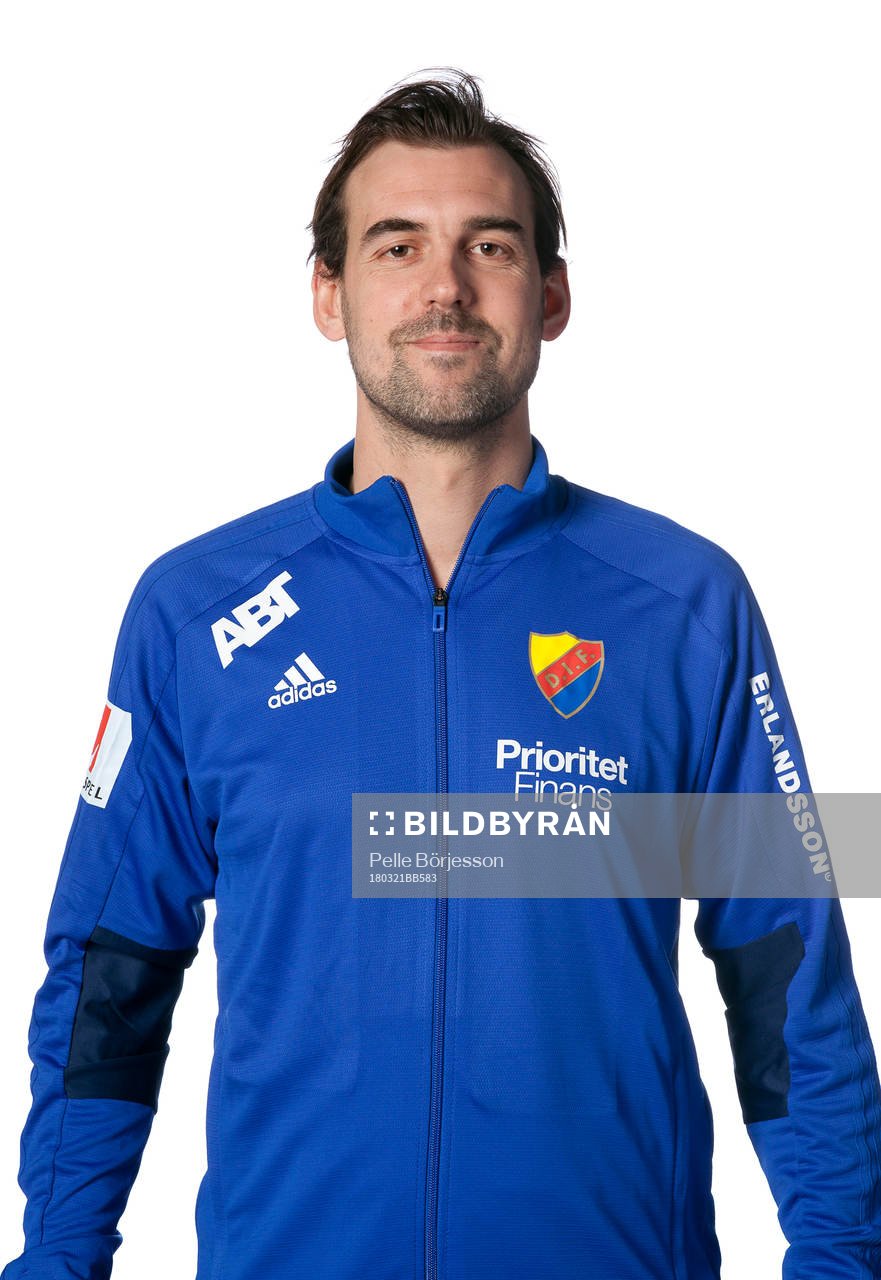 Djurgårdens huvudtränare Joel Riddez