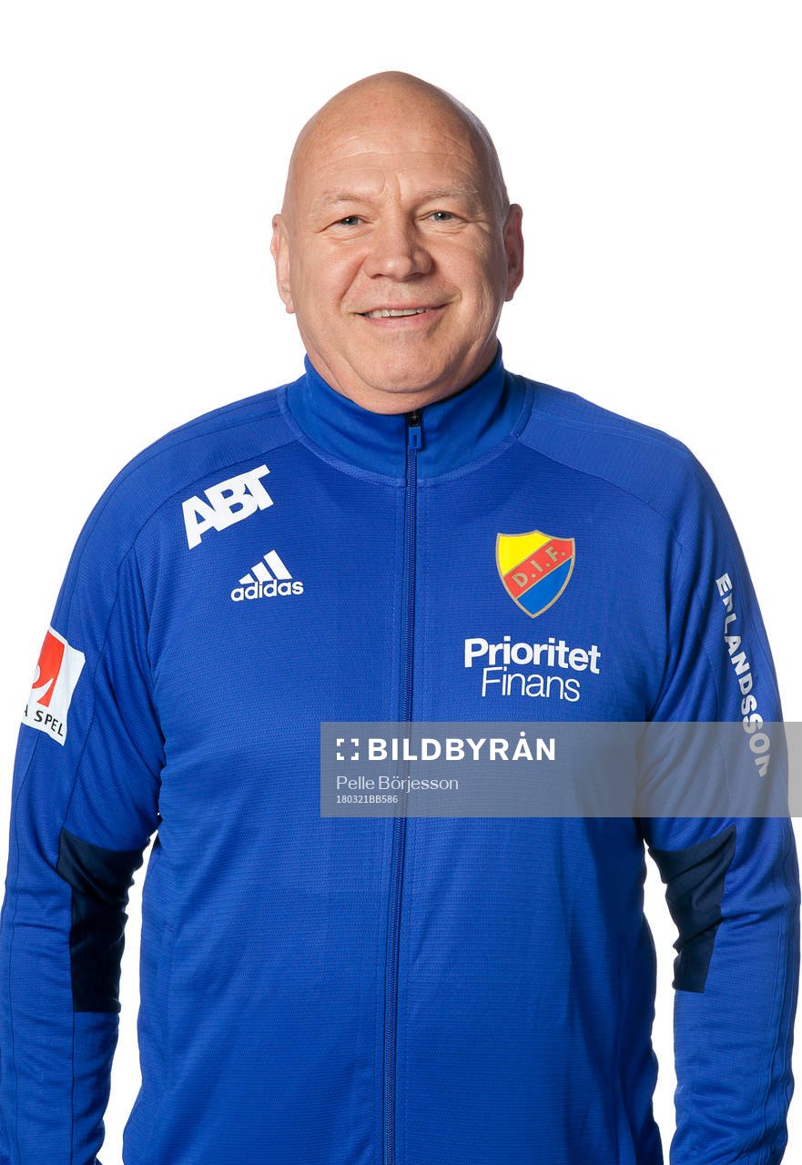 Djurgårdens massör Mats Olofsson