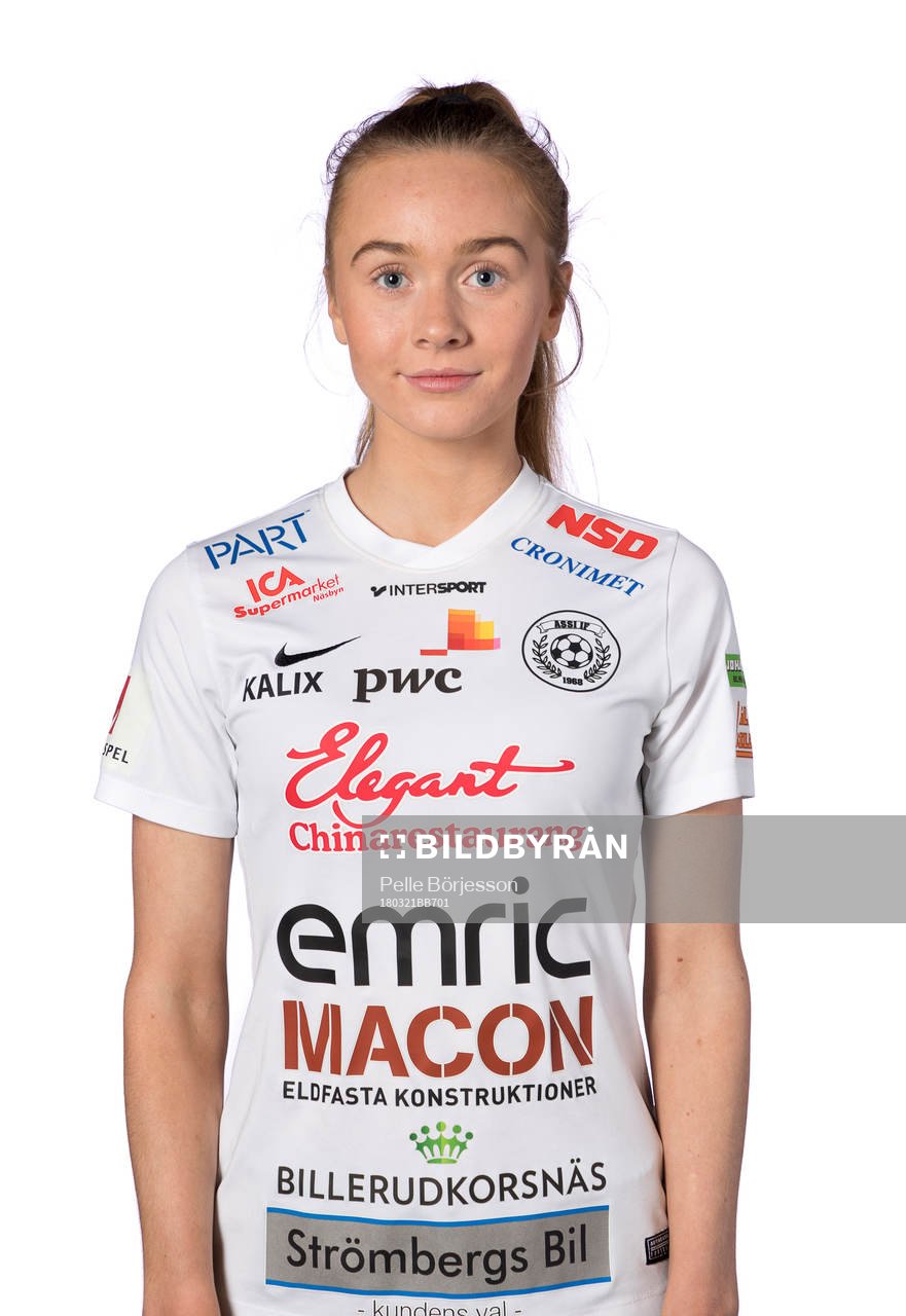 Assis Tilda Westman poserar för ett porträtt den 21 mars 2018 i Risögrund.