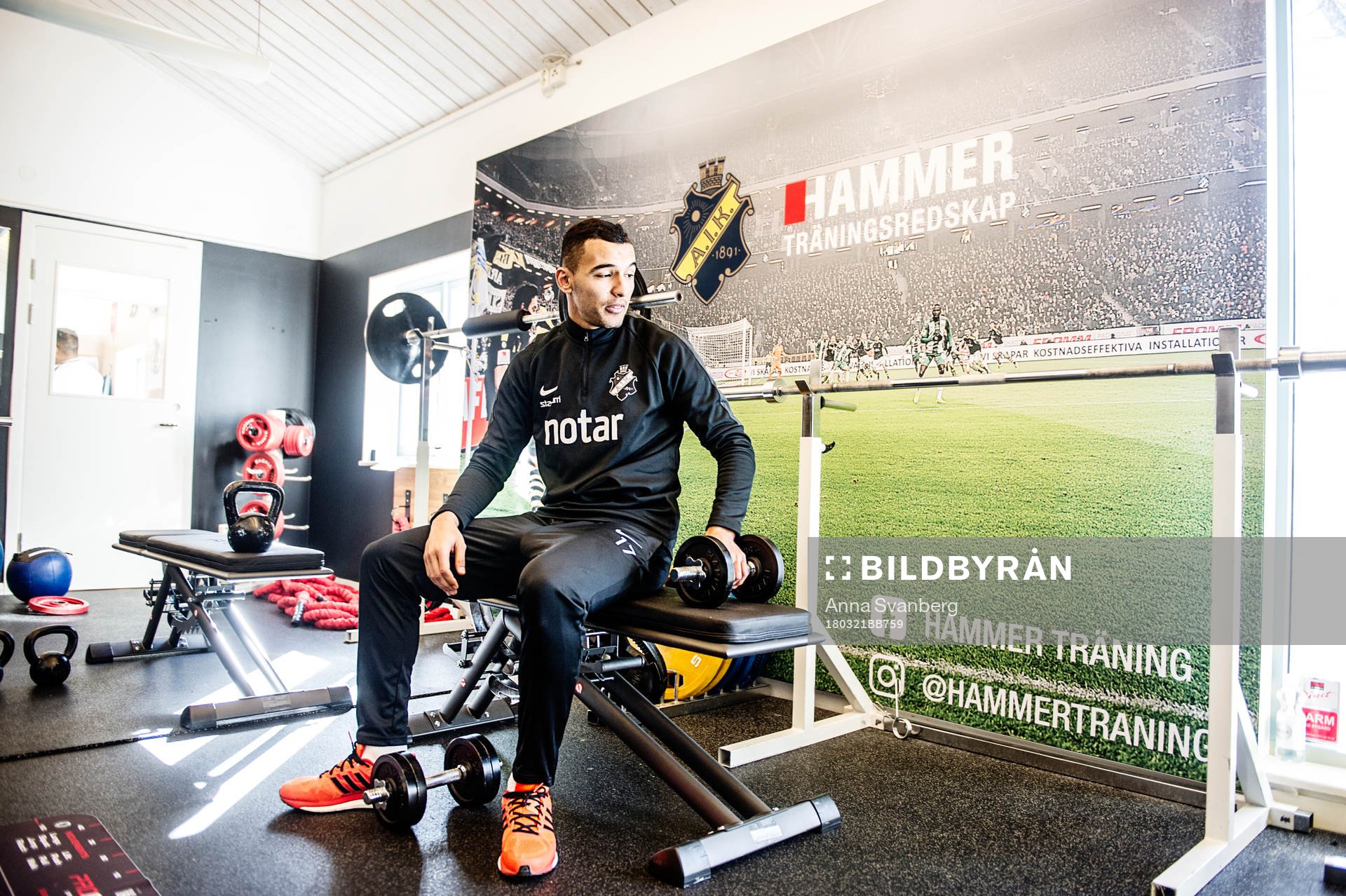 Nabil Bahoui, AIK fotboll