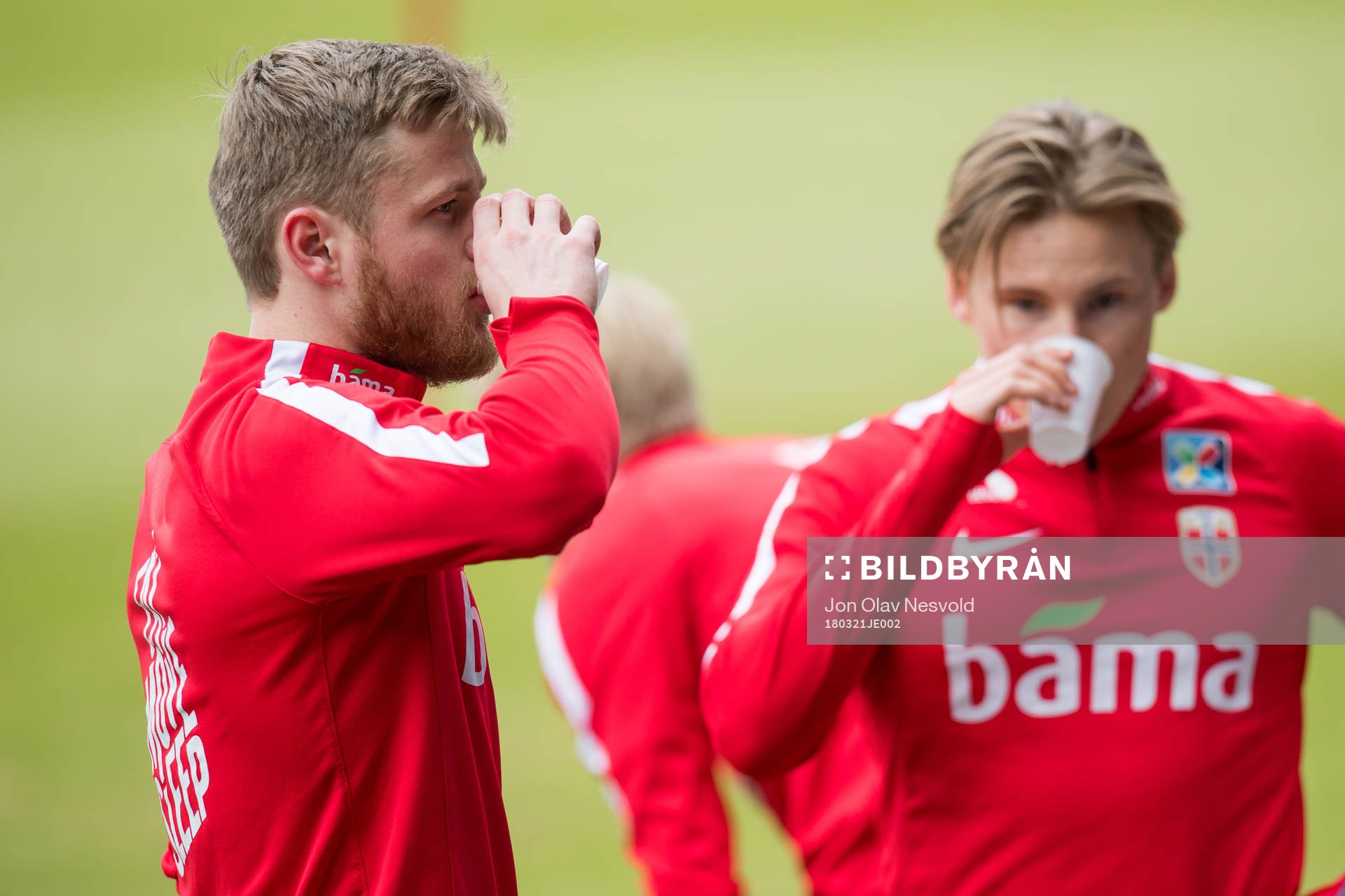 Fredrik Midtsjø and Jonas Svensson of Norway