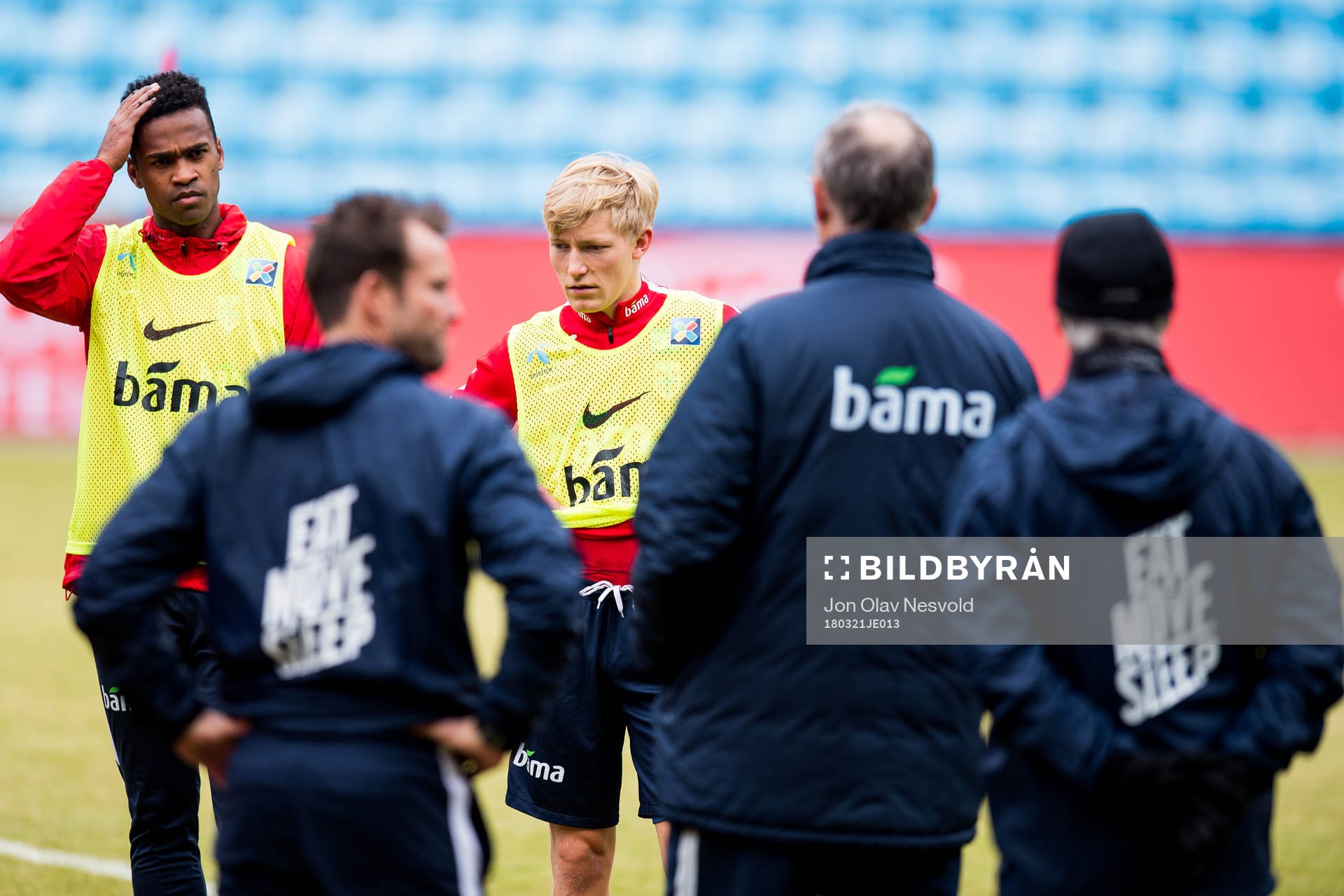 Ola Kamara and Birger Meling of Norway