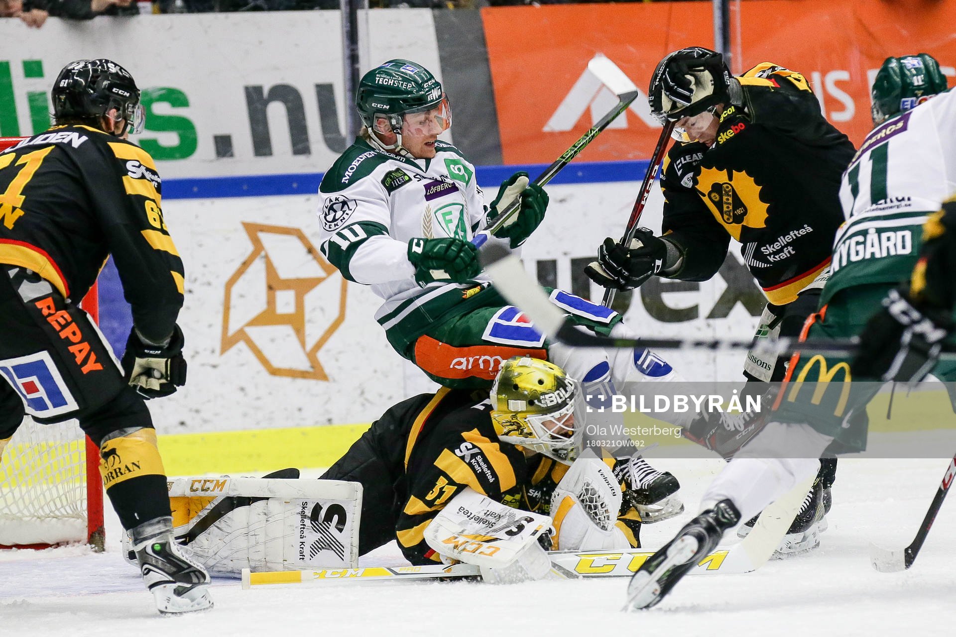 Skellefteås målvakt Joni Ortio