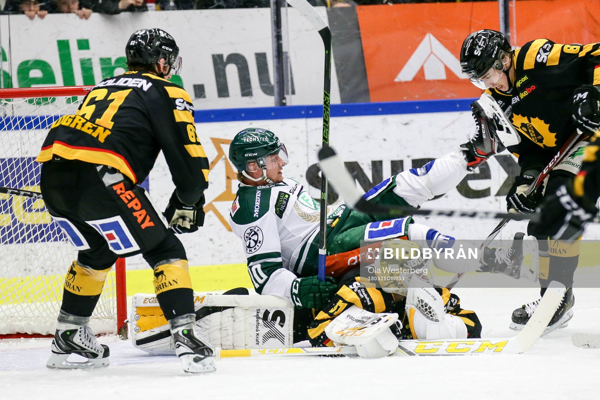 Skellefteås målvakt Joni Ortio