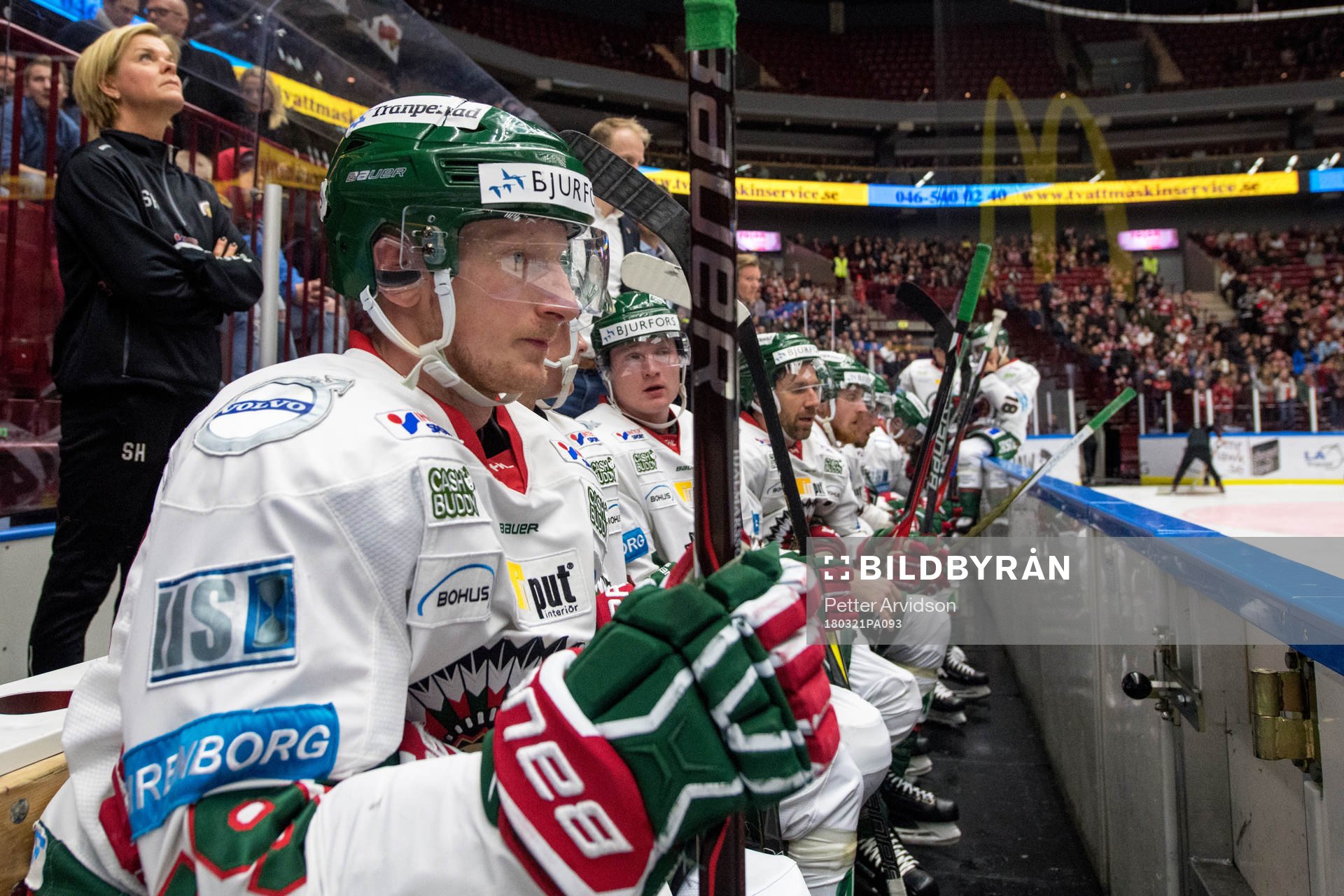 Frölundas Simon Hjalmarsson deppar