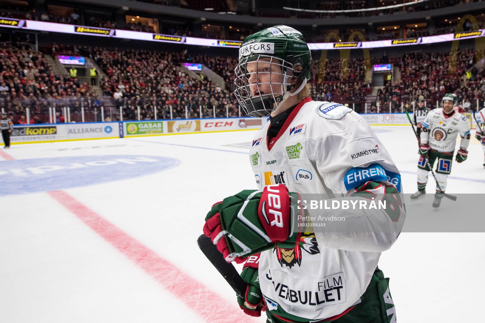 Frölundas Rasmus Dahlin jublar