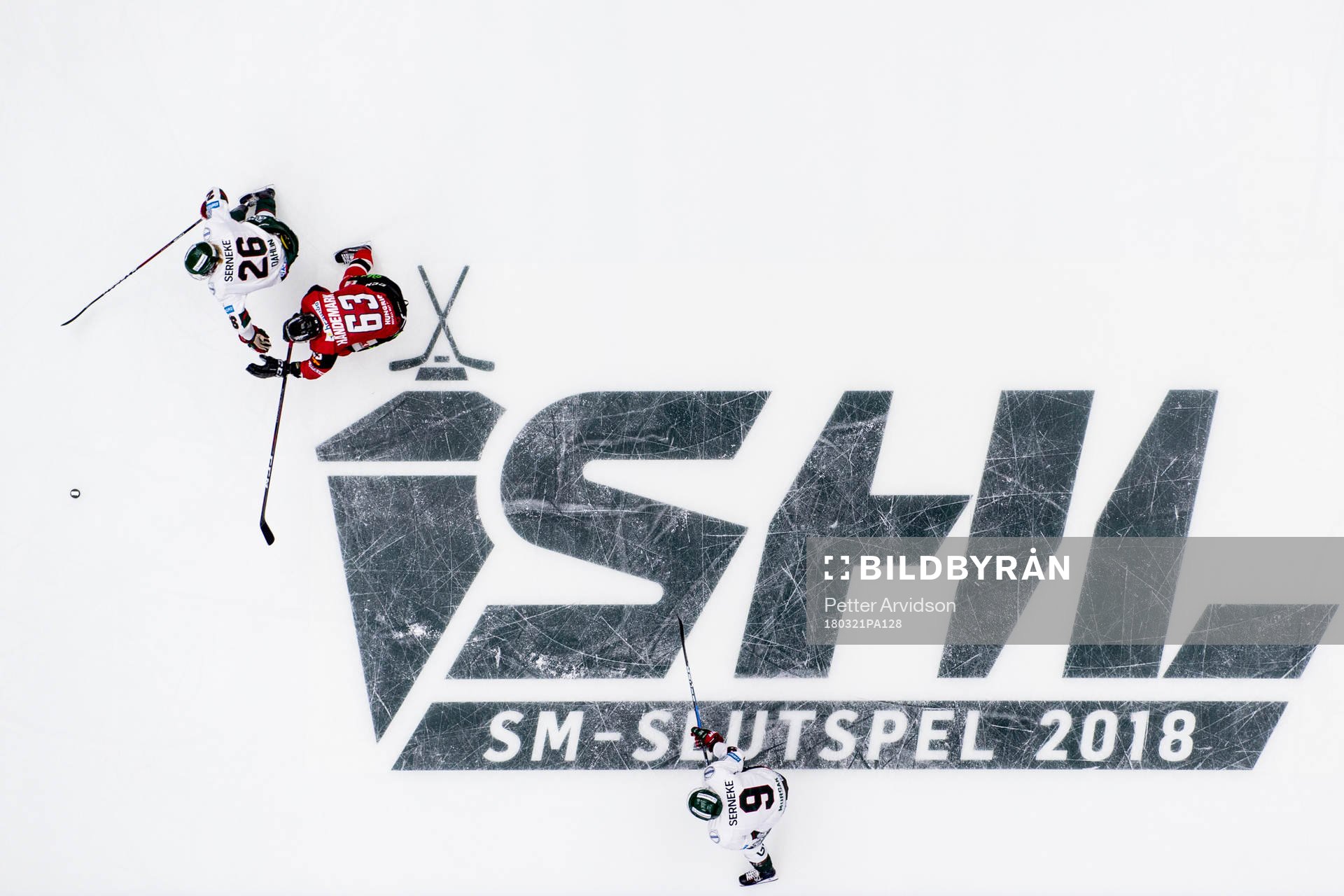 Malmö Redhawks Fredrik Händemark och Frölundas Rasmus