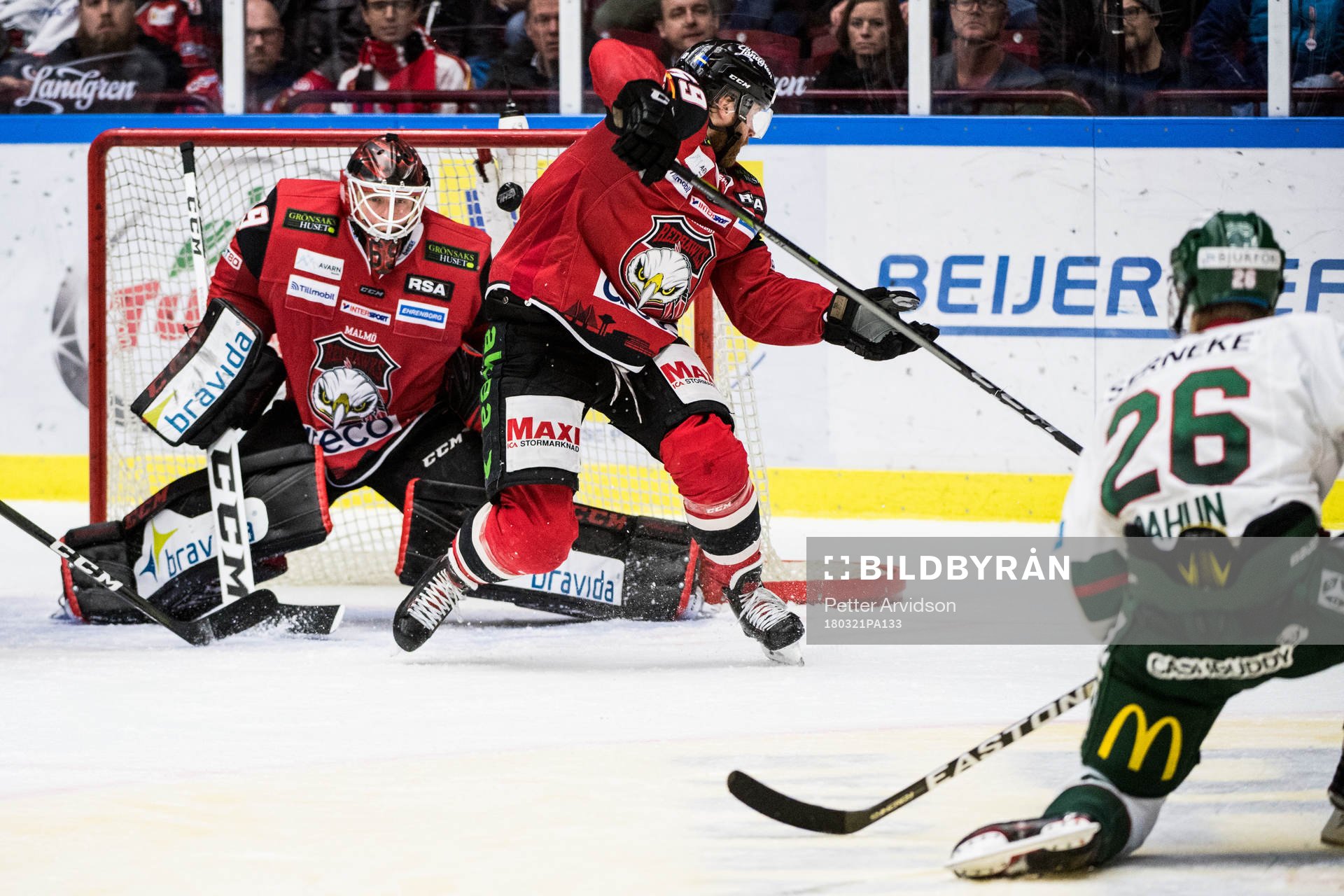 Frölundas Rasmus Dahlin skjuter in matchavgörande 4-5