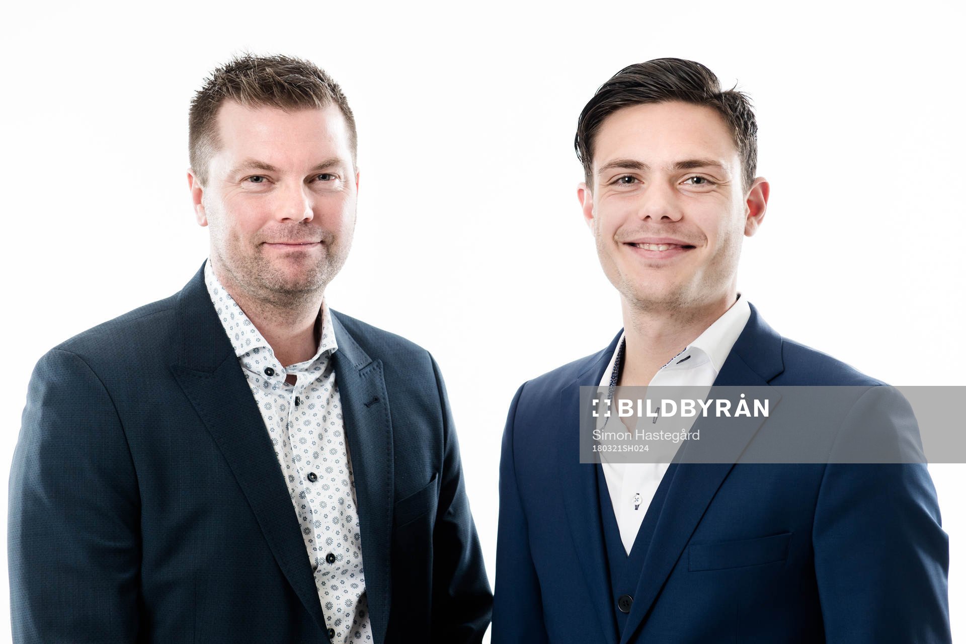 Jens Gustafsson, Tränare och David Moberg Karlsson,