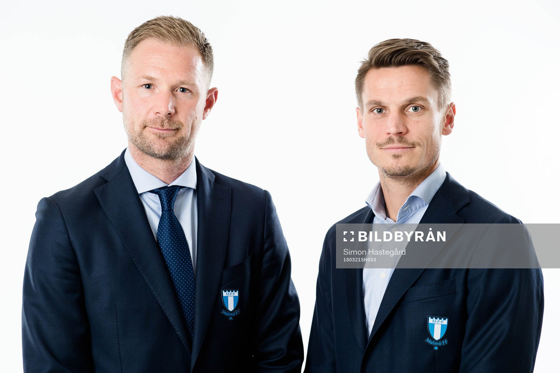 Magnus Pehrsson, Tränare, och Markus Rosenberg, Malmö FF