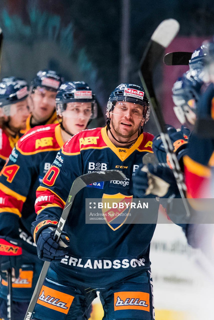Djurgårdens Niclas Bergfors jublar